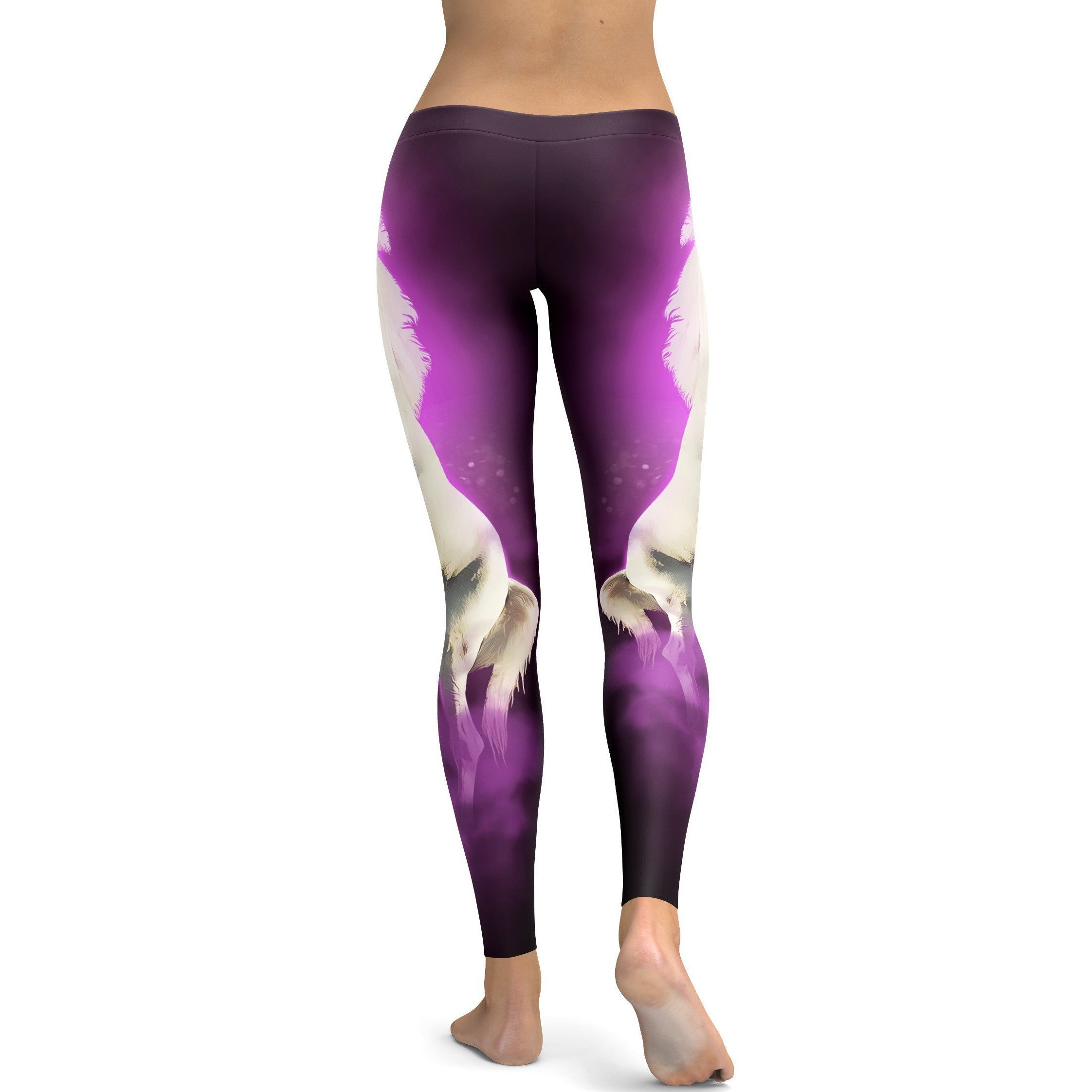 Rearing Horse Leggings - GearBunch Leggings / Yoga Pants