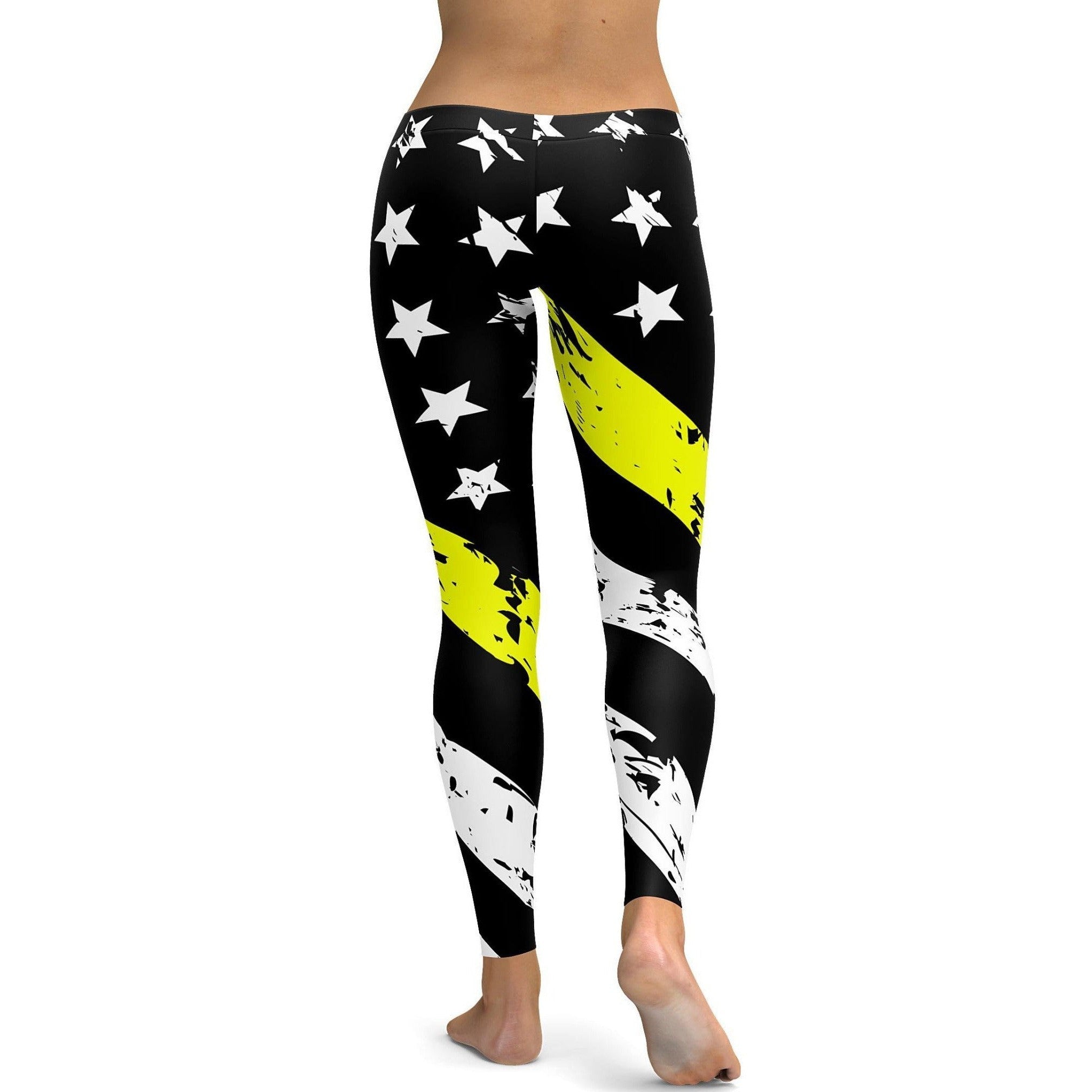 GearBunch - Thin Yellow Line Leggings