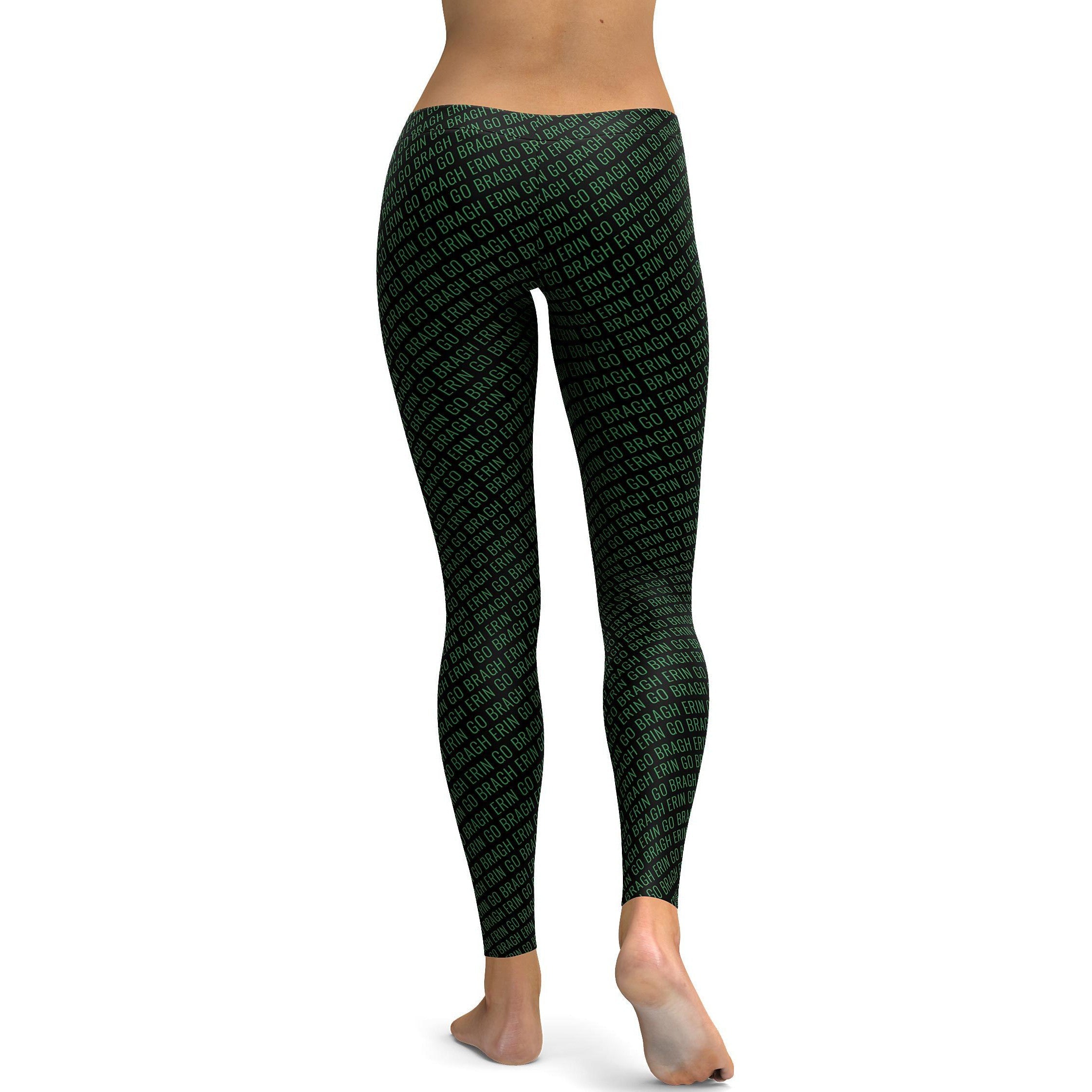 Irish "Erin Go Bragh" Leggings | GearBunch