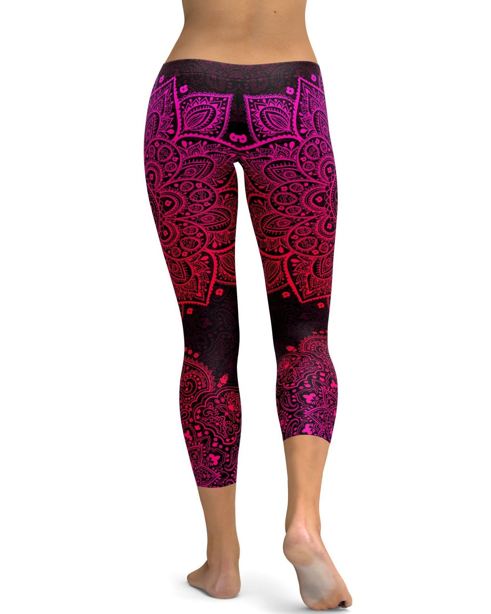 Gearbunch - Pink Mandala Capris