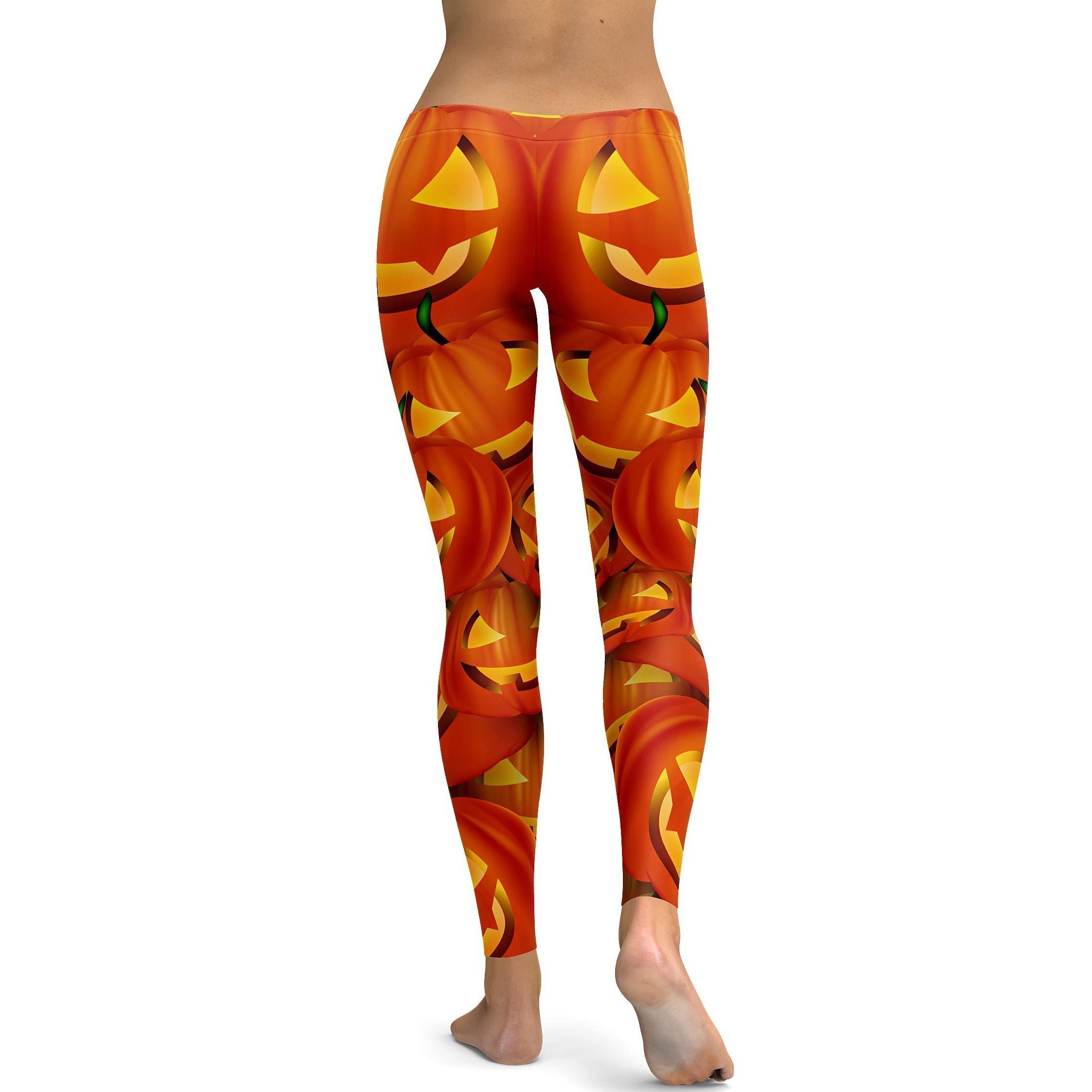 Halloween Pumpkin Leggings | GearBunch
