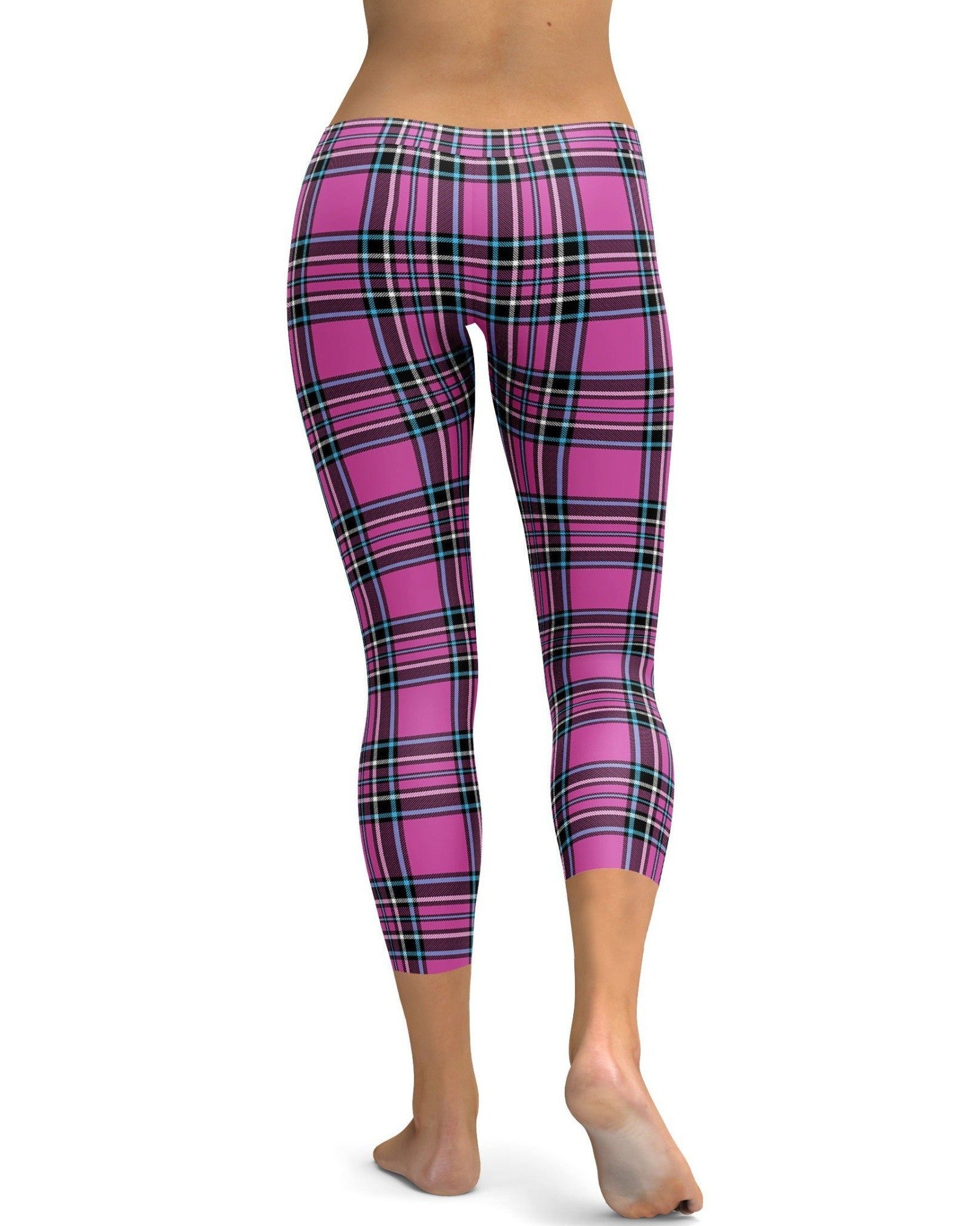 Gearbunch - Pink Tartan Capris