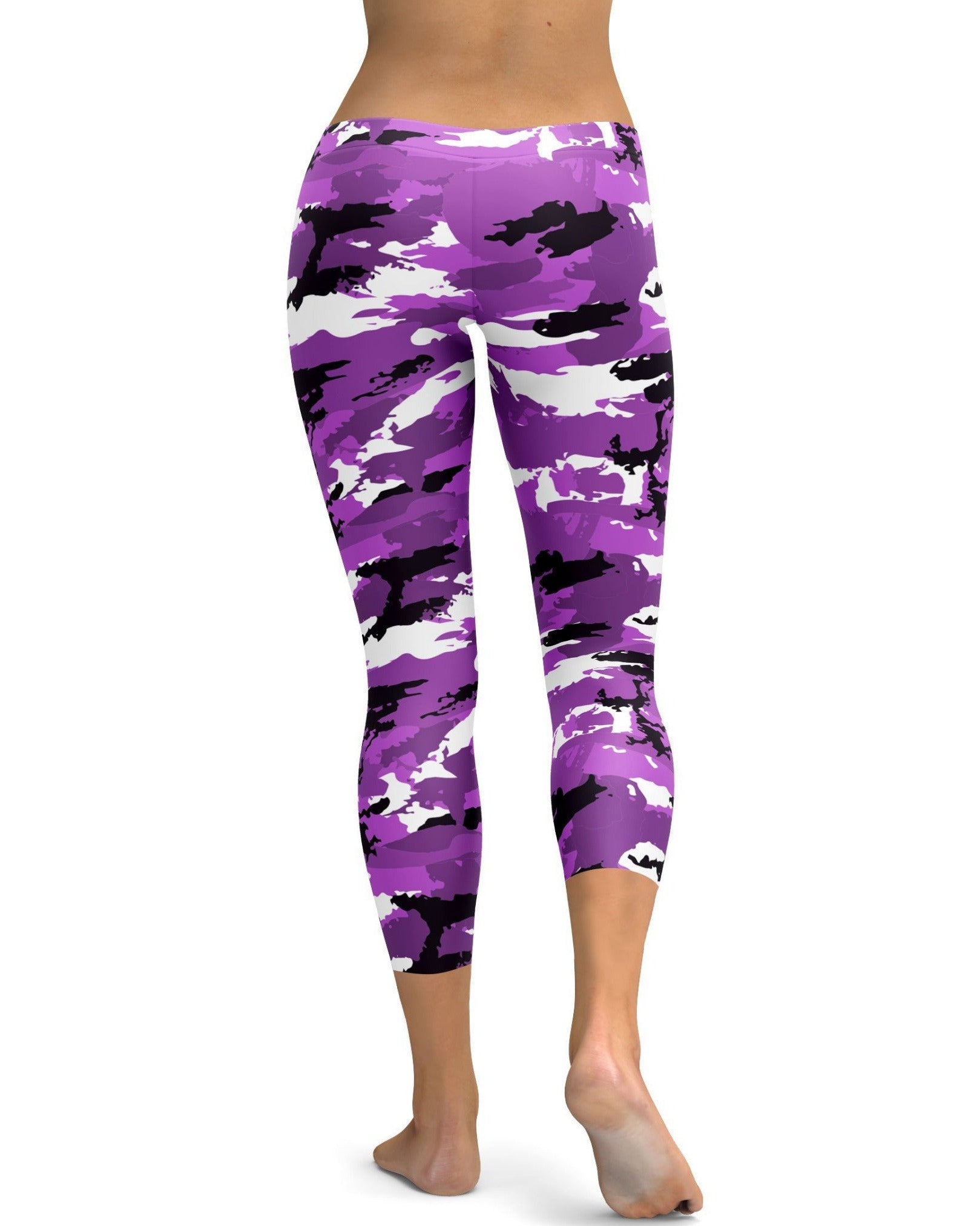 Gearbunch - Purple Camo Capris