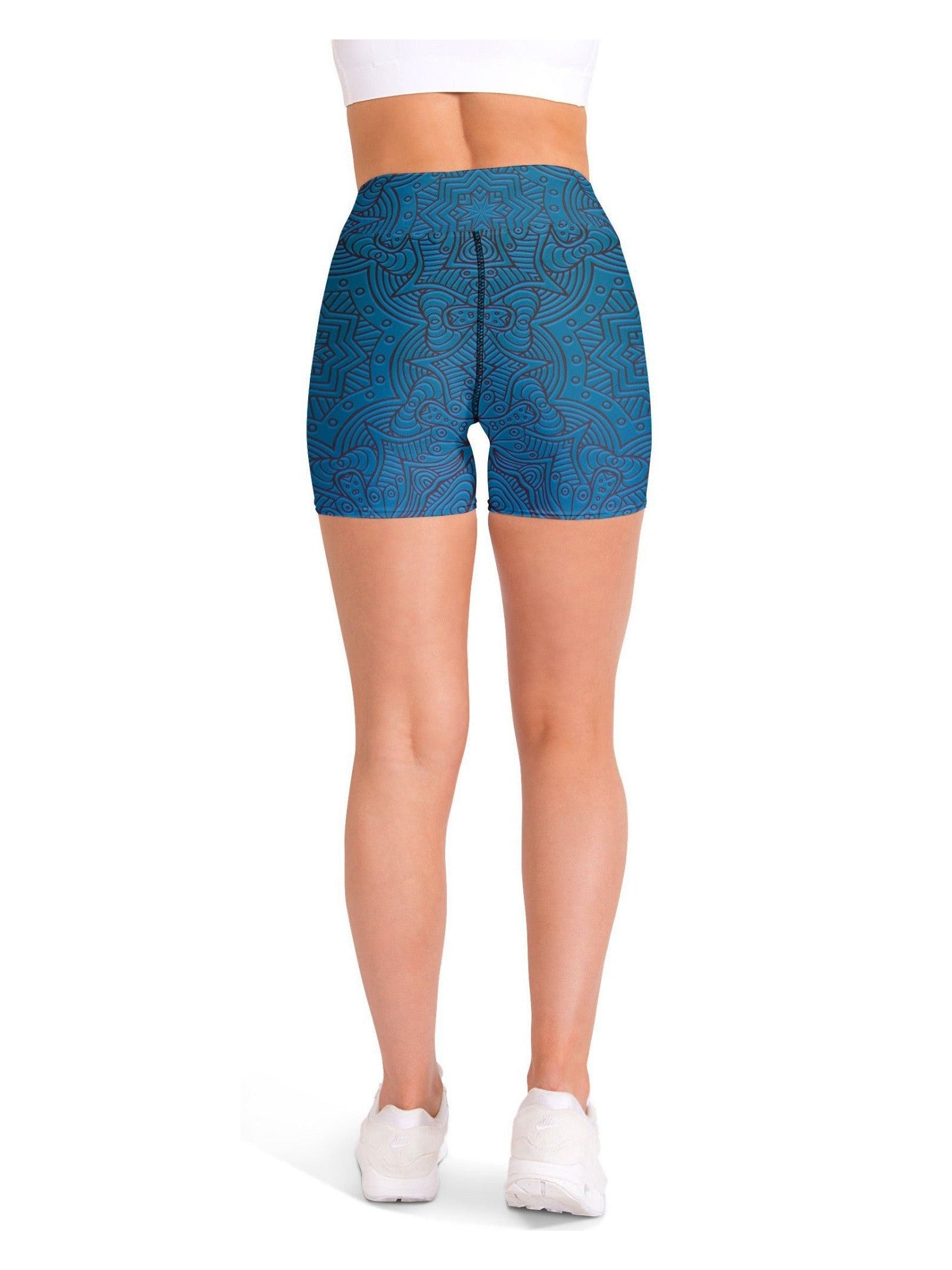 Gearbunch - Ornamental Mandala Yoga Shorts