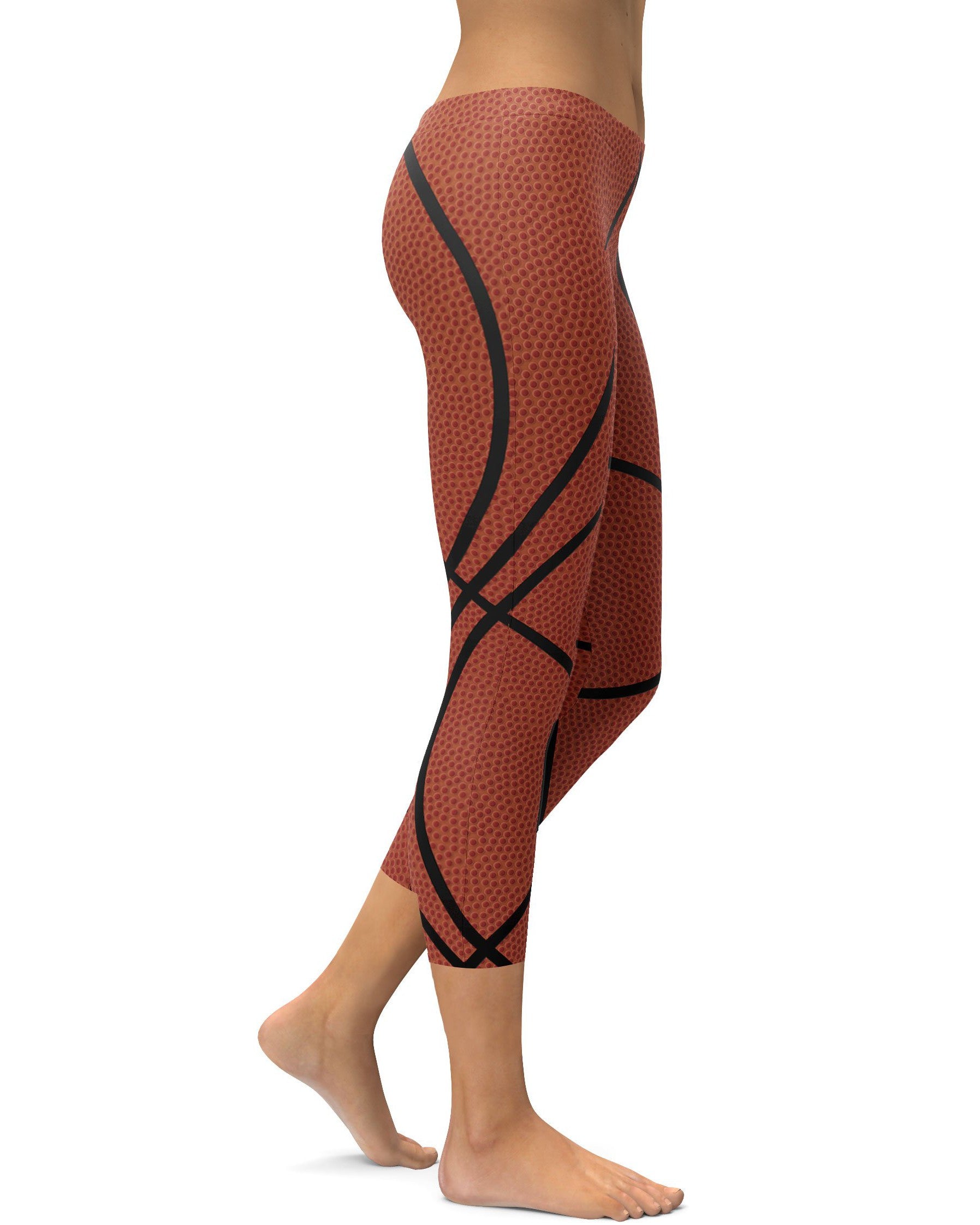 Basketball Capris - GearBunch Leggings / Yoga Pants