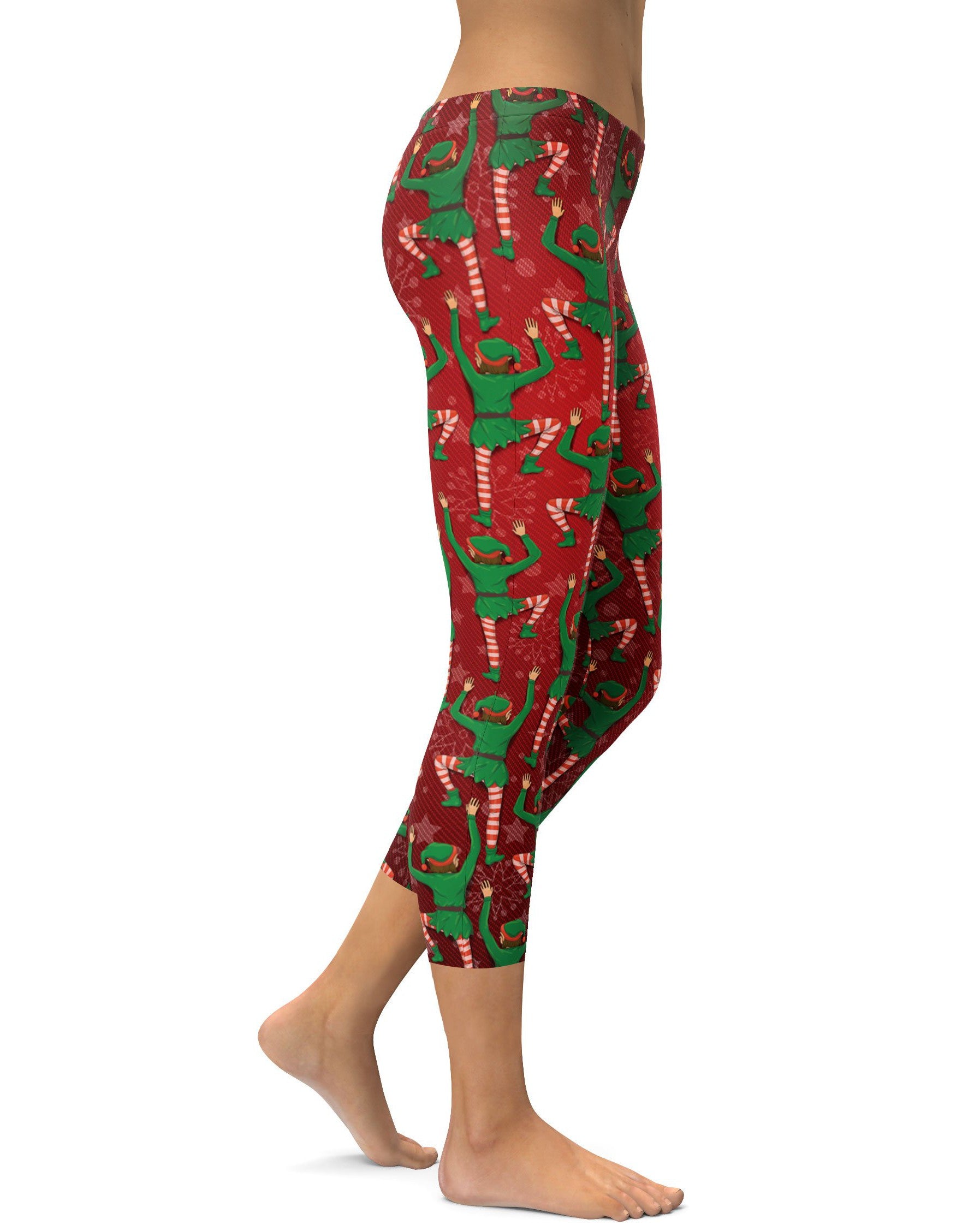 Santa's Elves Capris | GearBunch