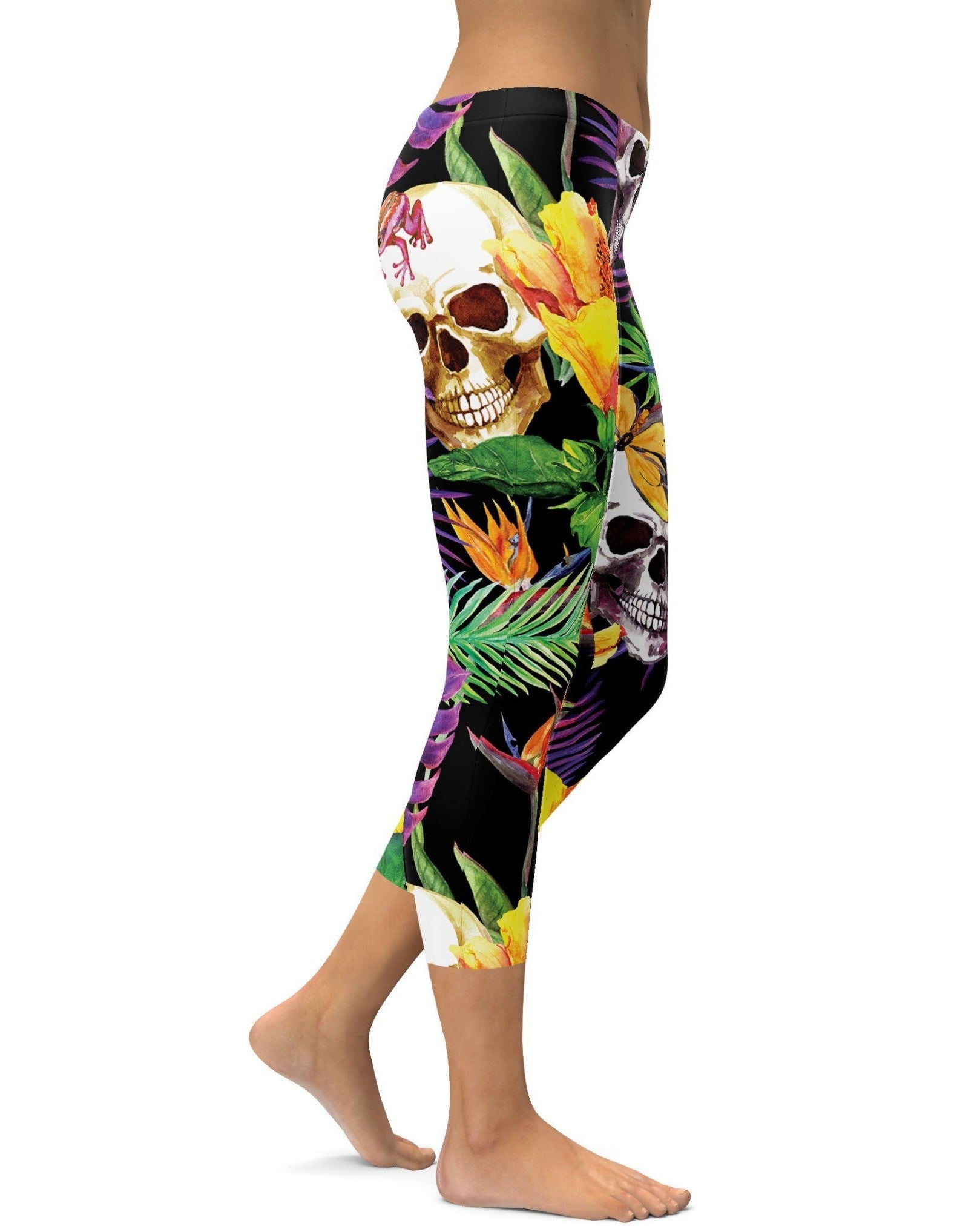 GearBunch | Tropical Skull Capris
