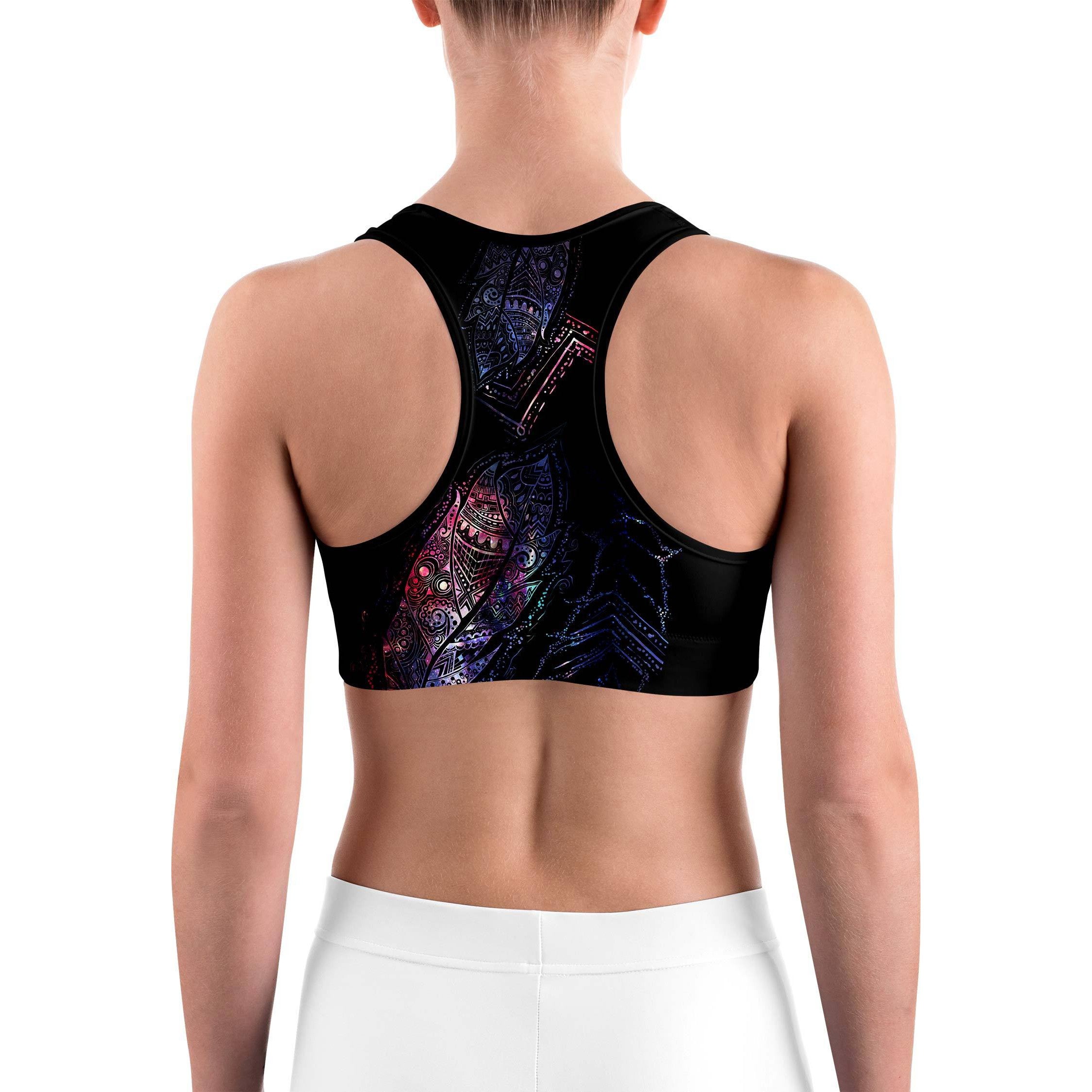 Mystic Feather Sports Bra