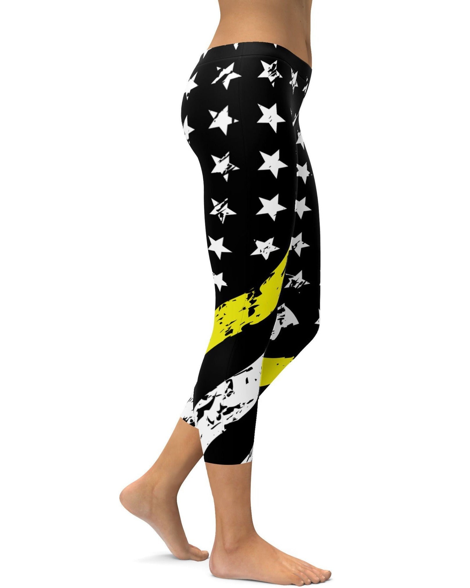 Gearbunch | Thin Yellow Line Capris