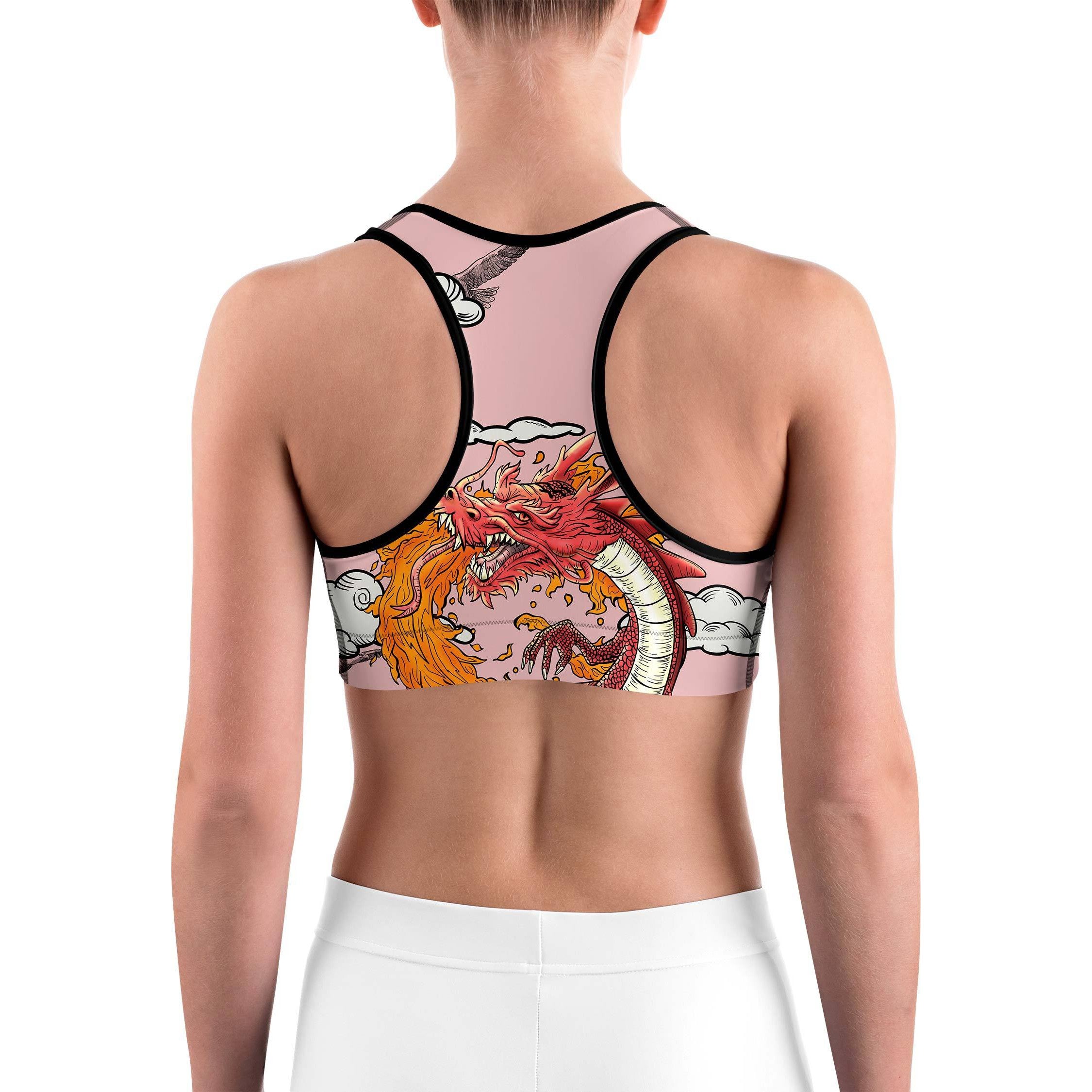 Tattooed Dragon Sports bra