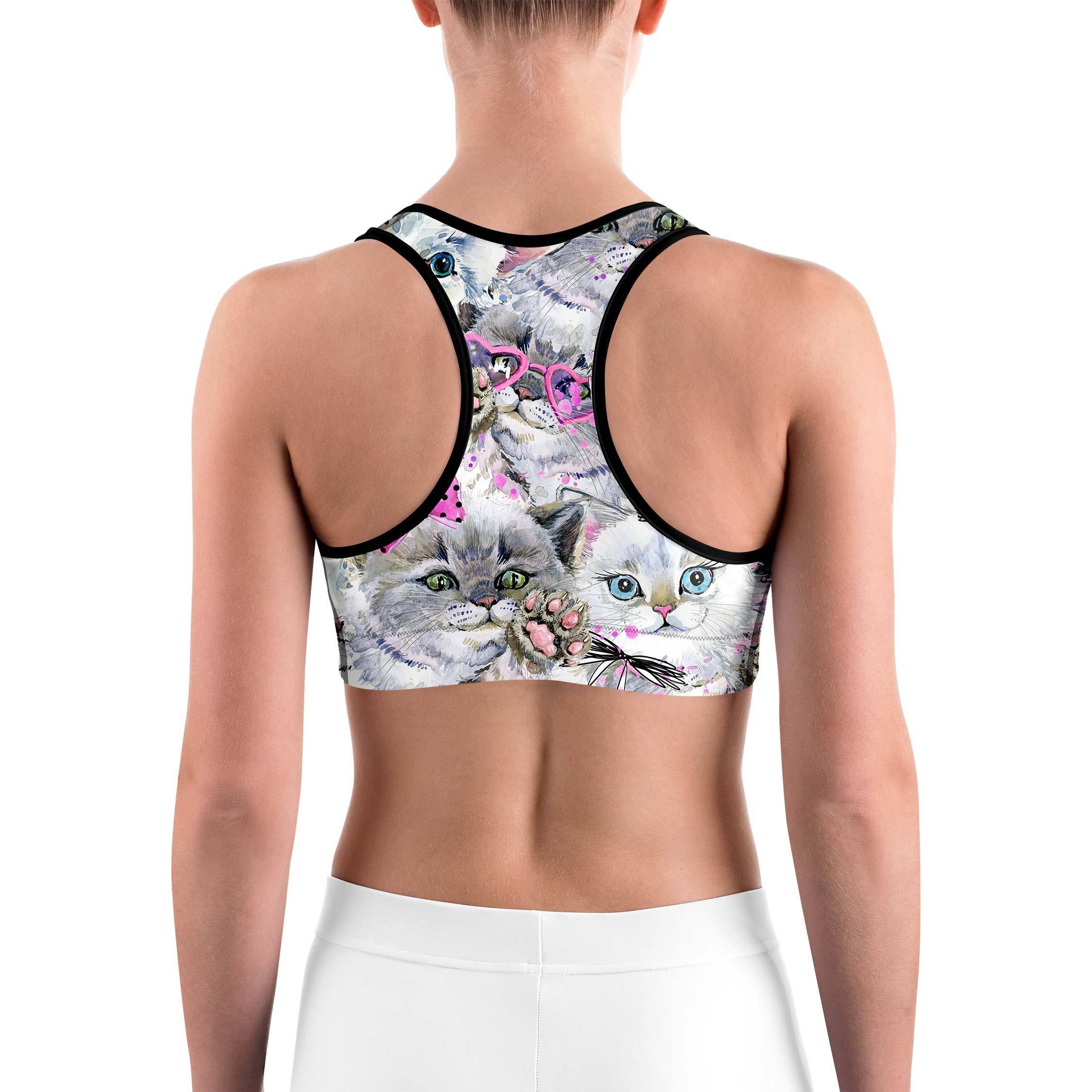Cute Kitties Sports bra
