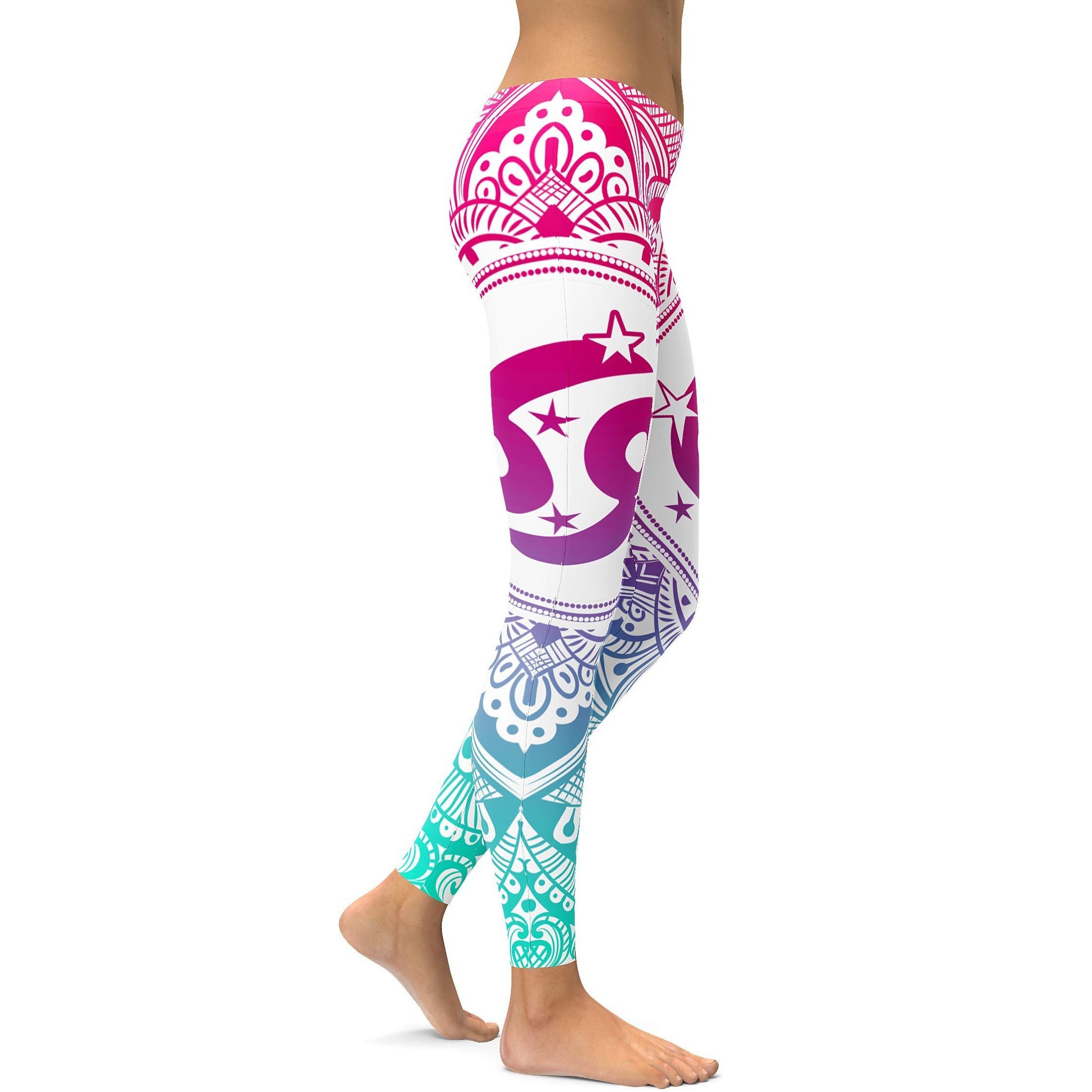 Bright Cancer Leggings - GearBunch Leggings / Yoga Pants