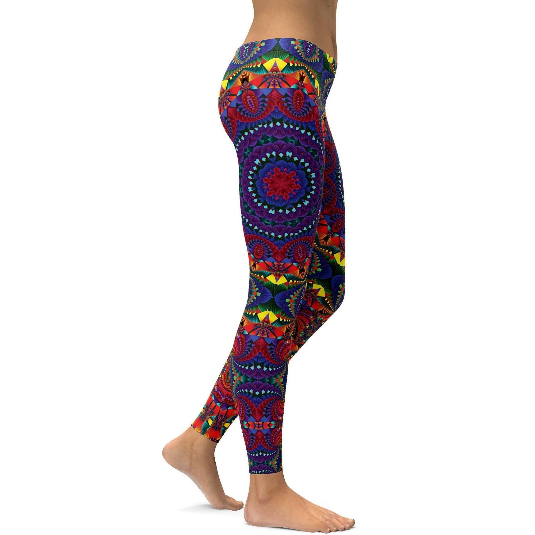GearBunch | Retro Kaleidoscope Leggings