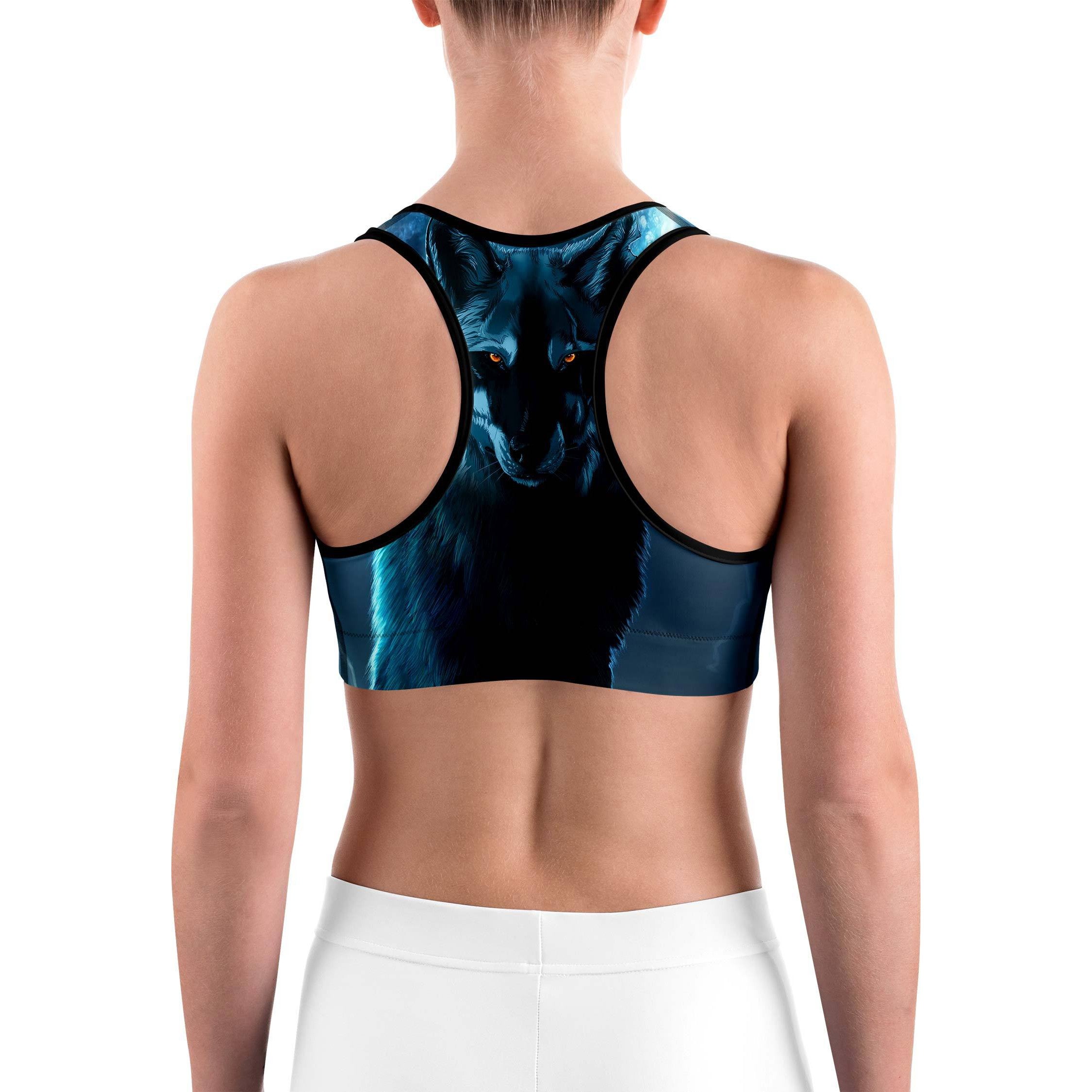 Night Wolf Sports bra