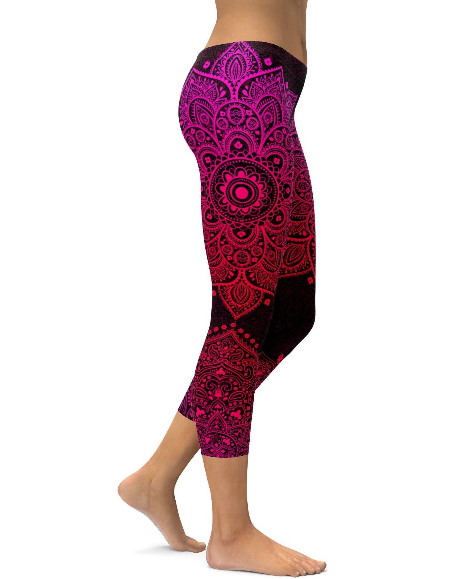 Gearbunch | Pink Mandala Capris