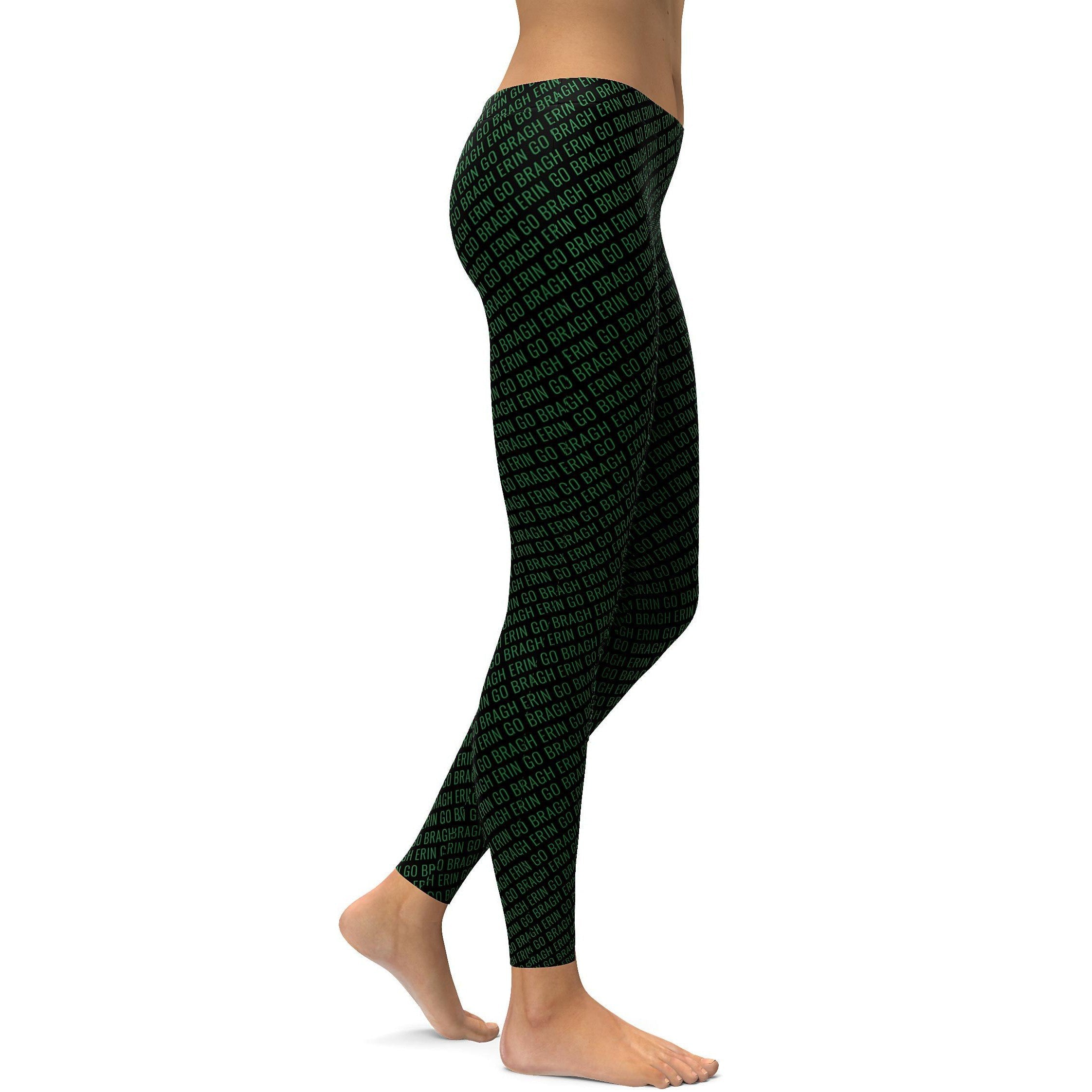 Irish "Erin Go Bragh" Leggings | GearBunch