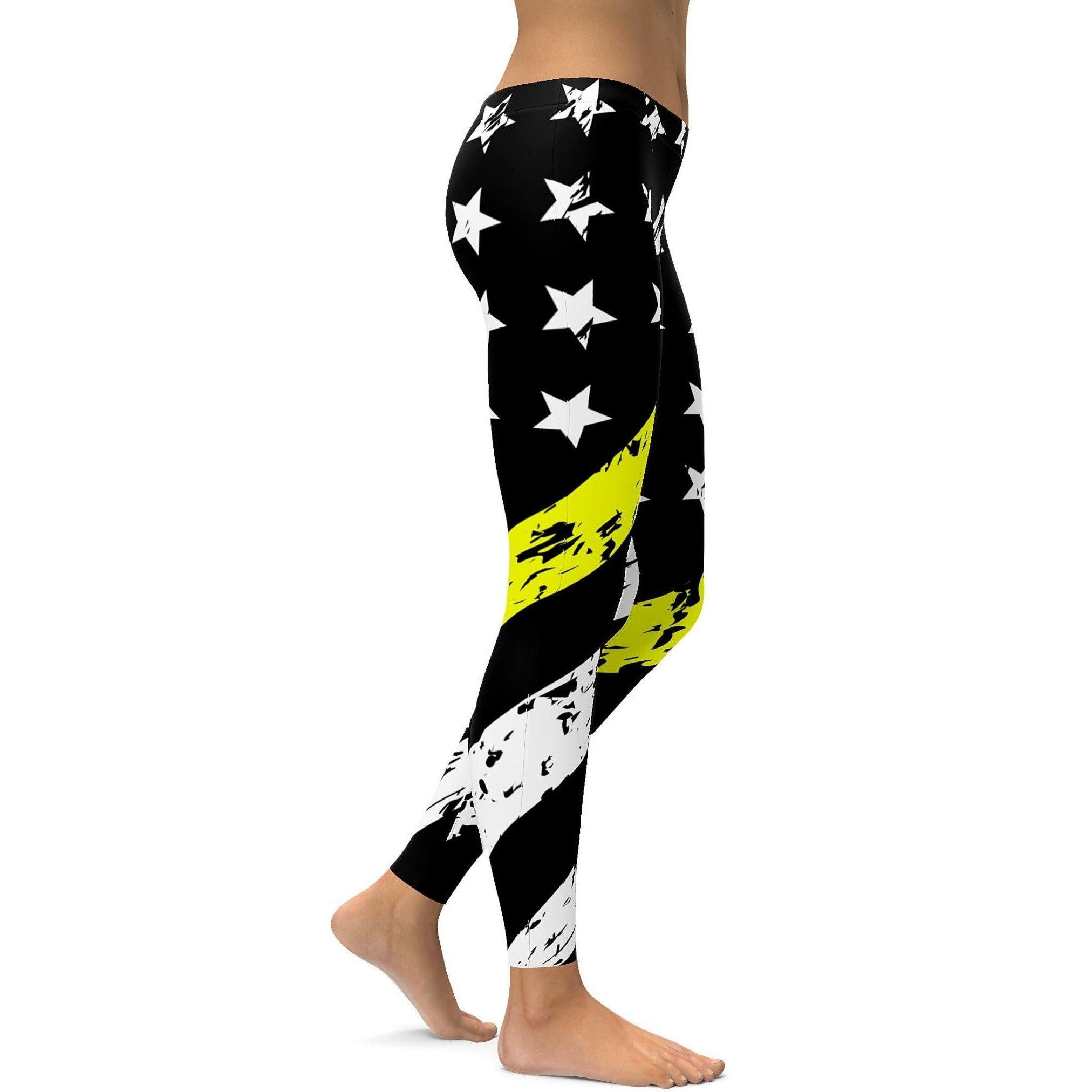 GearBunch | Thin Yellow Line Leggings
