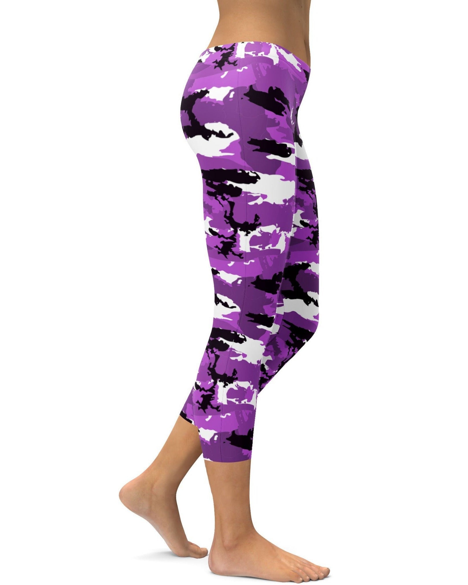 Gearbunch | Purple Camo Capris