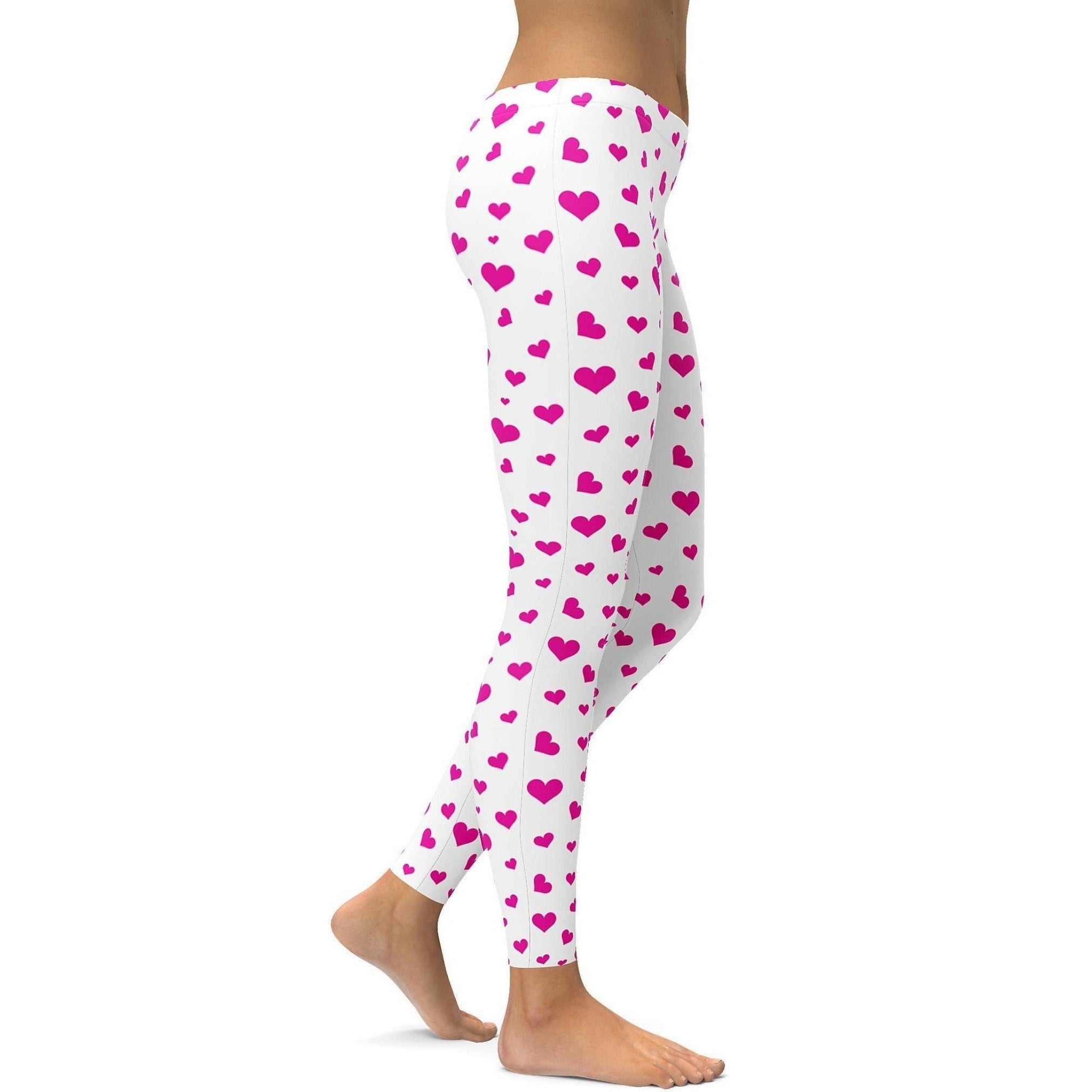 Gearbunch | Pink Hearts Leggings