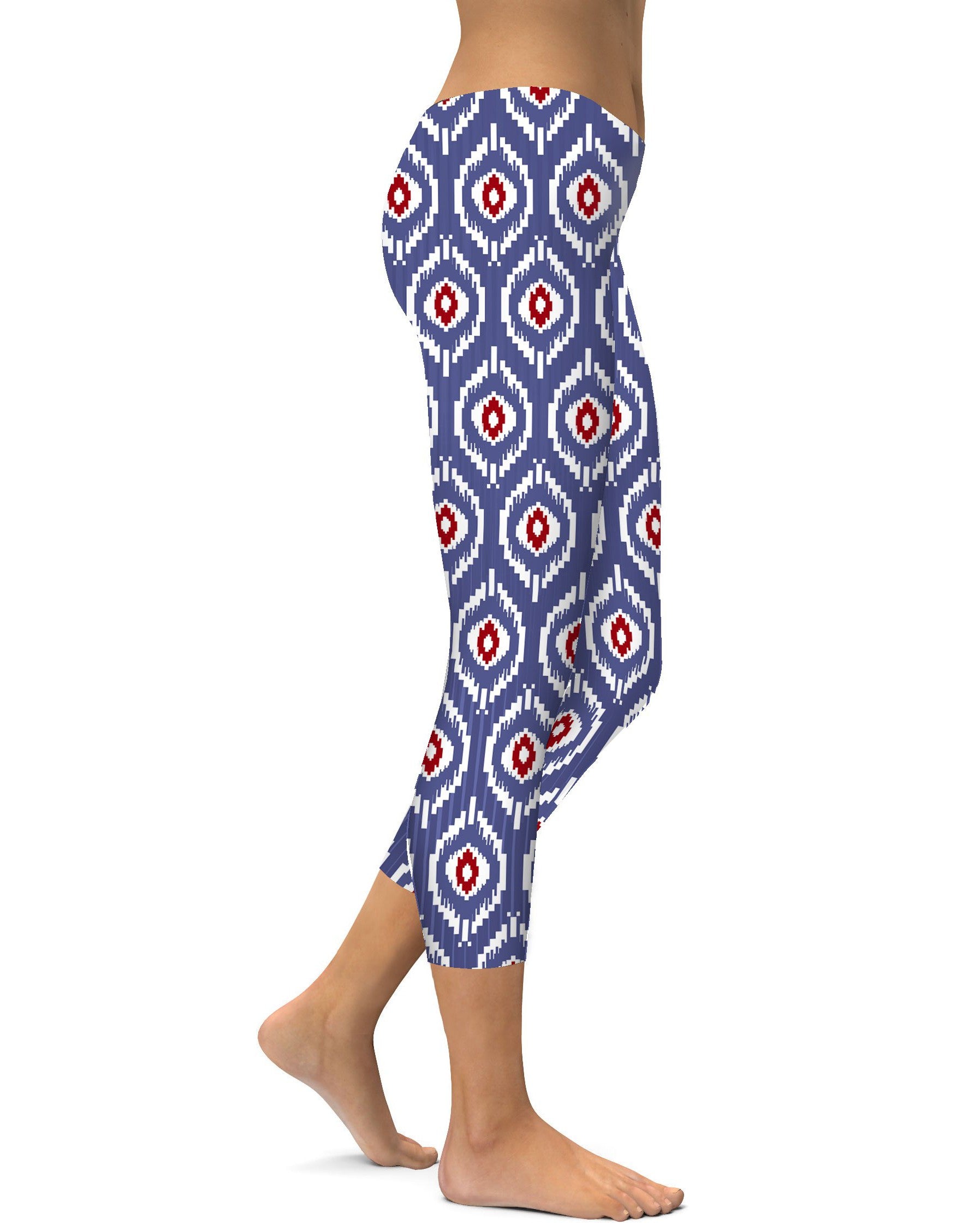 Batik Inspired Capris - Gearbunch