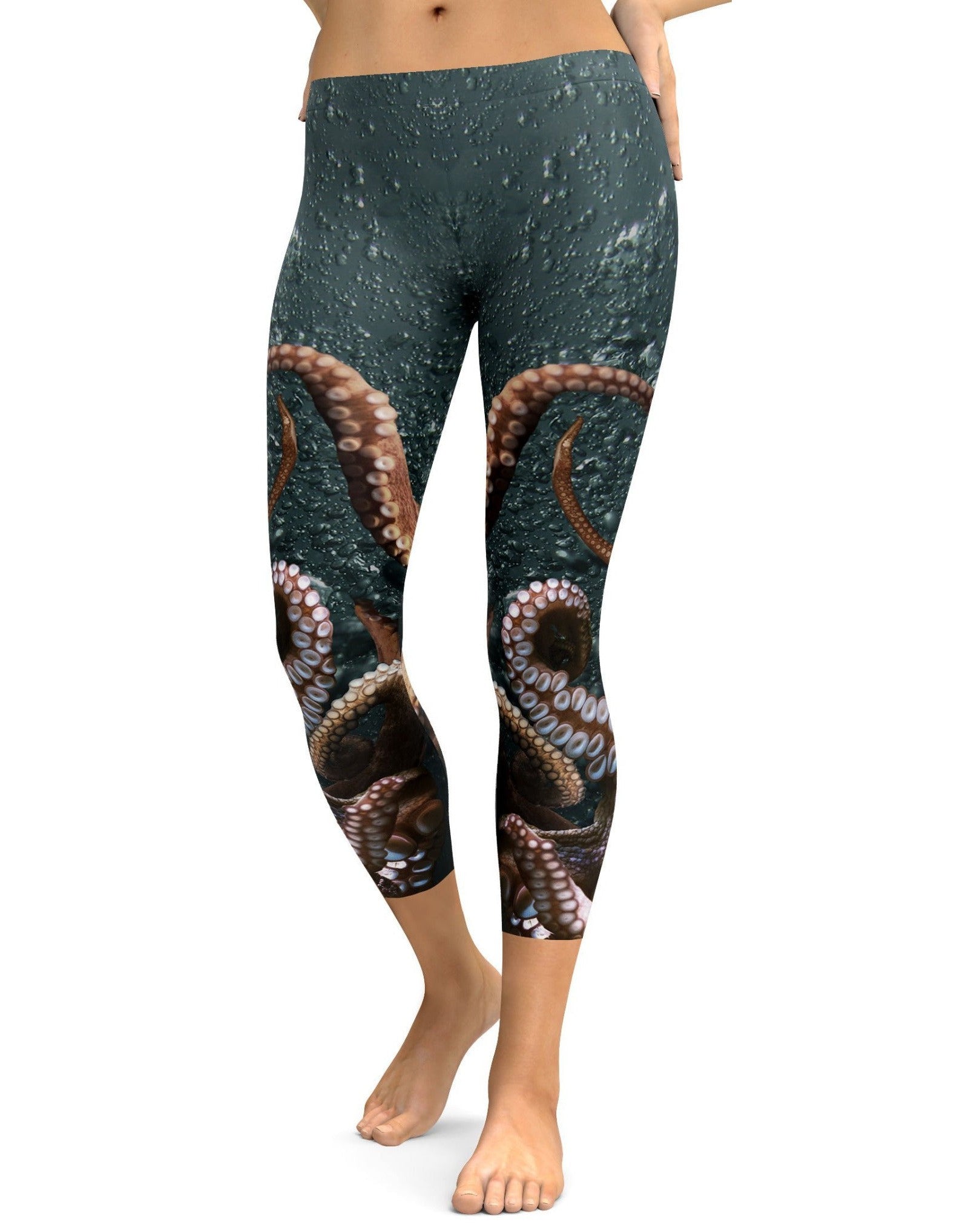 Octopus Tentacles Capris - GearBunch Leggings