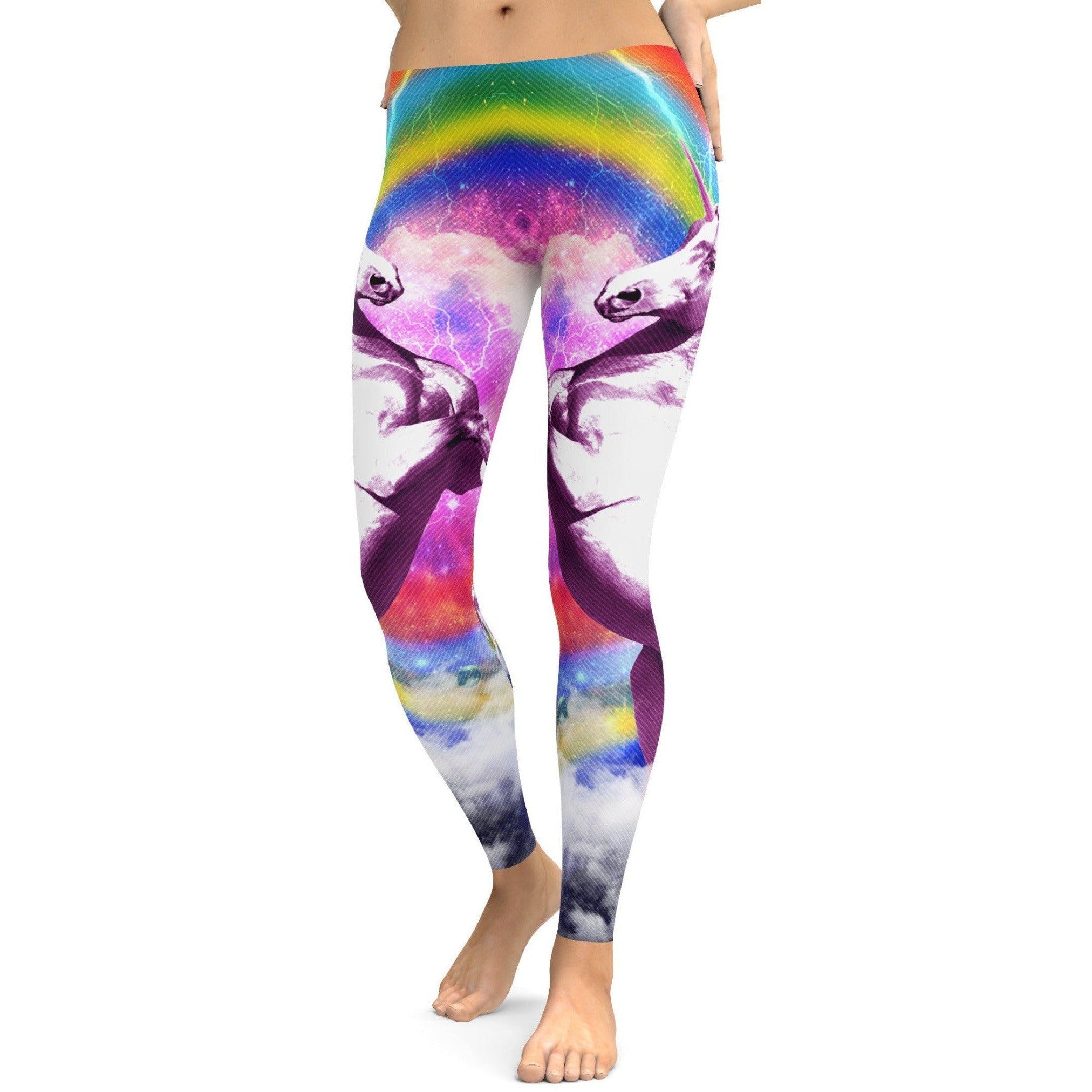 Rainbow Unicorn Leggings - GearBunch Leggings