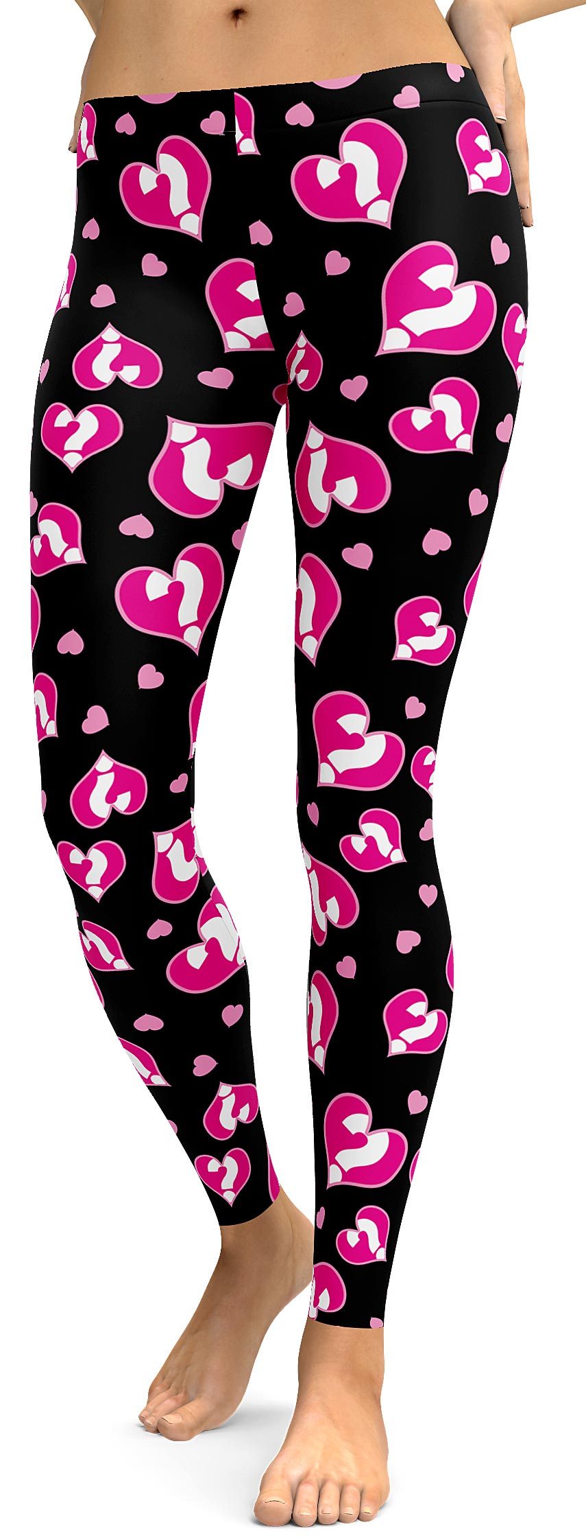 Personalized heart leggings! | GearBunch