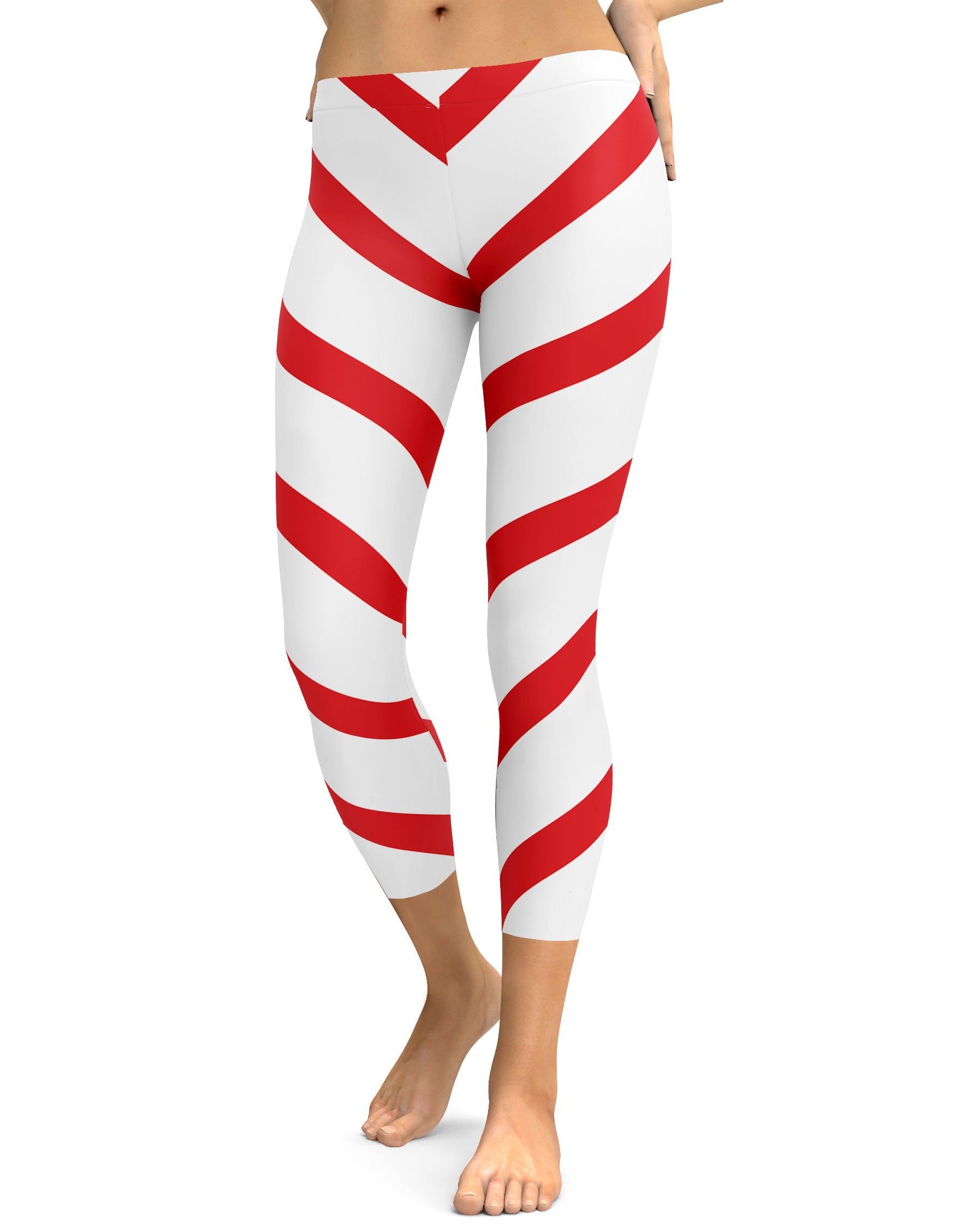 Candy Cane Capris | GearBunch