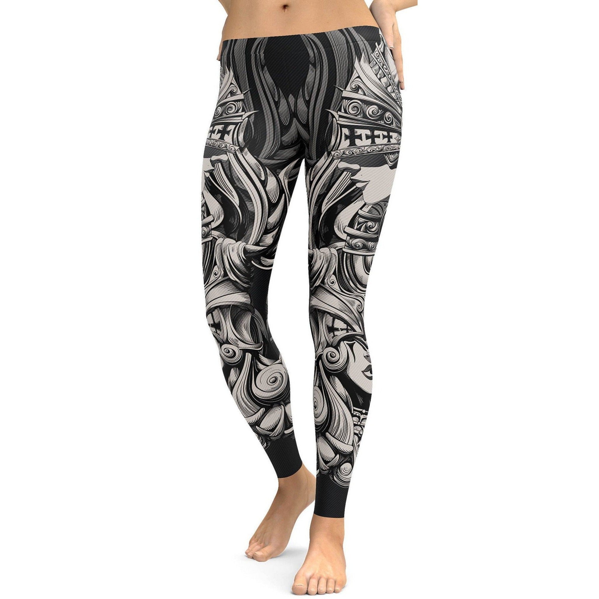 Vikings Valkyrie Leggings - GearBunch Leggings