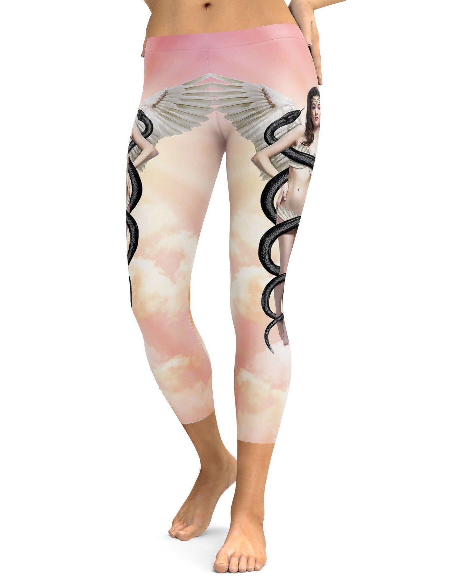 Caduceus Capris - GearBunch Leggings