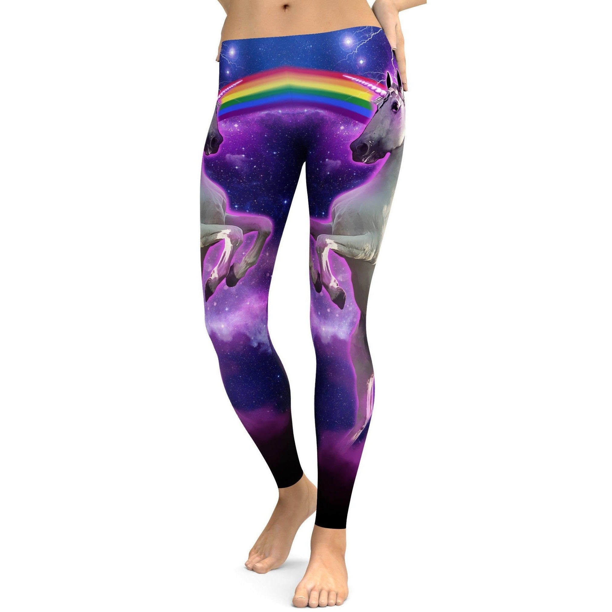 Colorful Unicorn Leggings - GearBunch Leggings