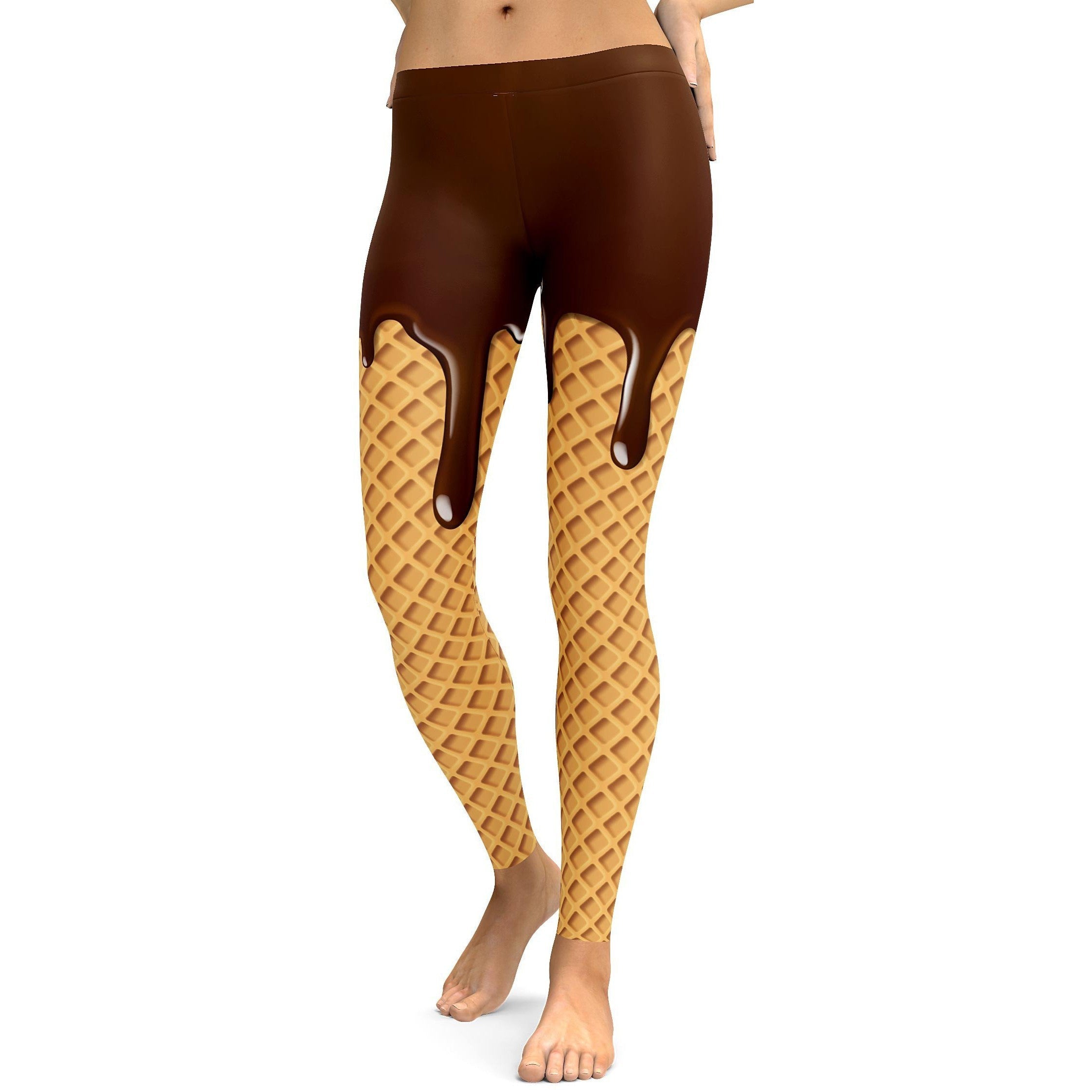 Ice Cream - Chocolate Leggings (hidden because of low sales volume) | GearBunch