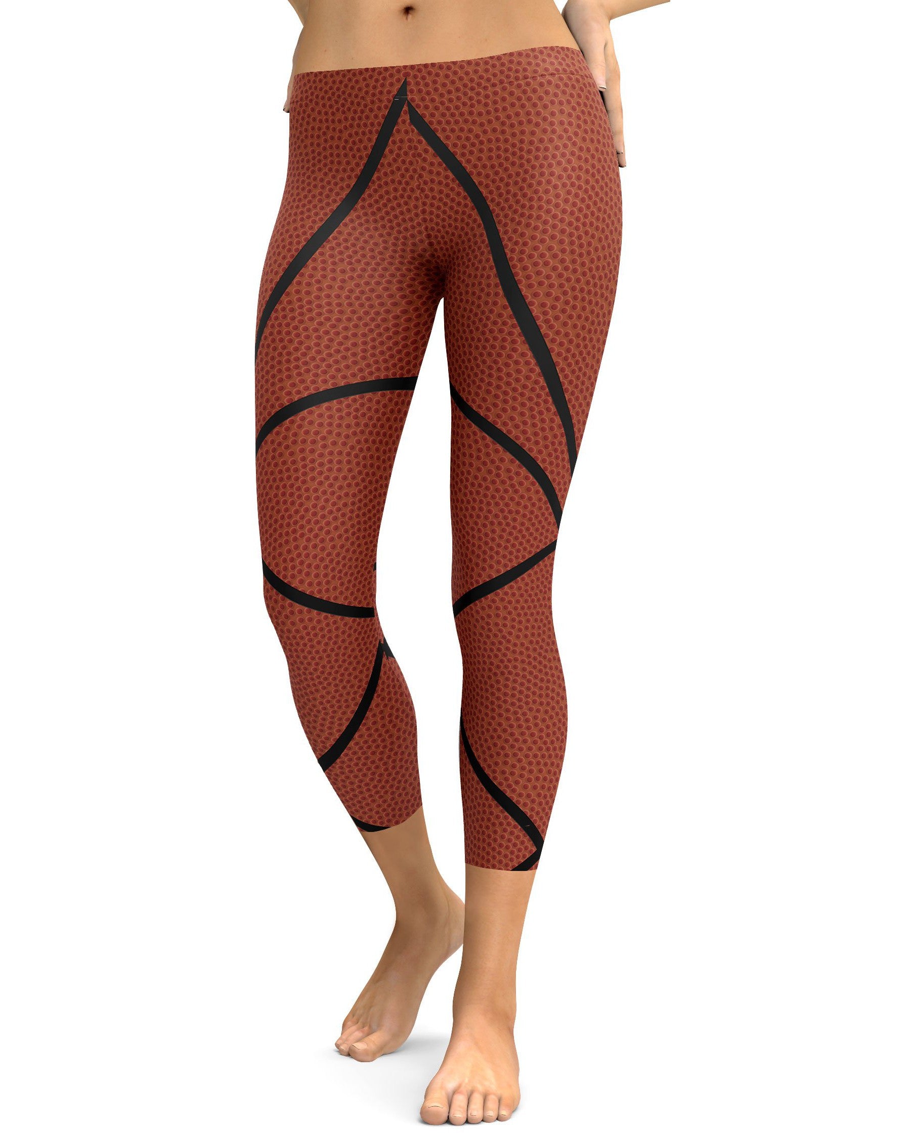 Basketball Capris - GearBunch Leggings / Yoga Pants