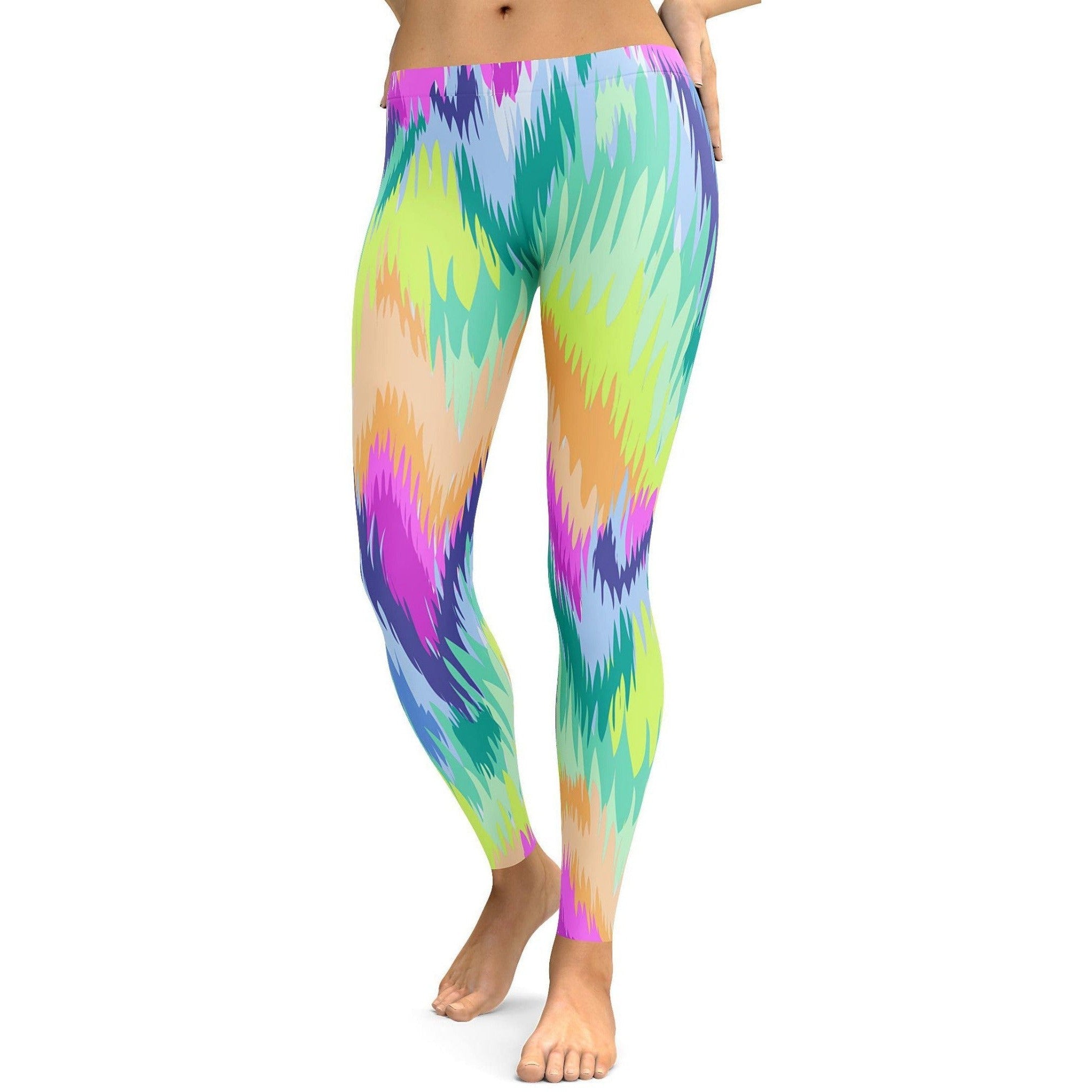 Rave Sound wave Leggings - GearBunch Leggings