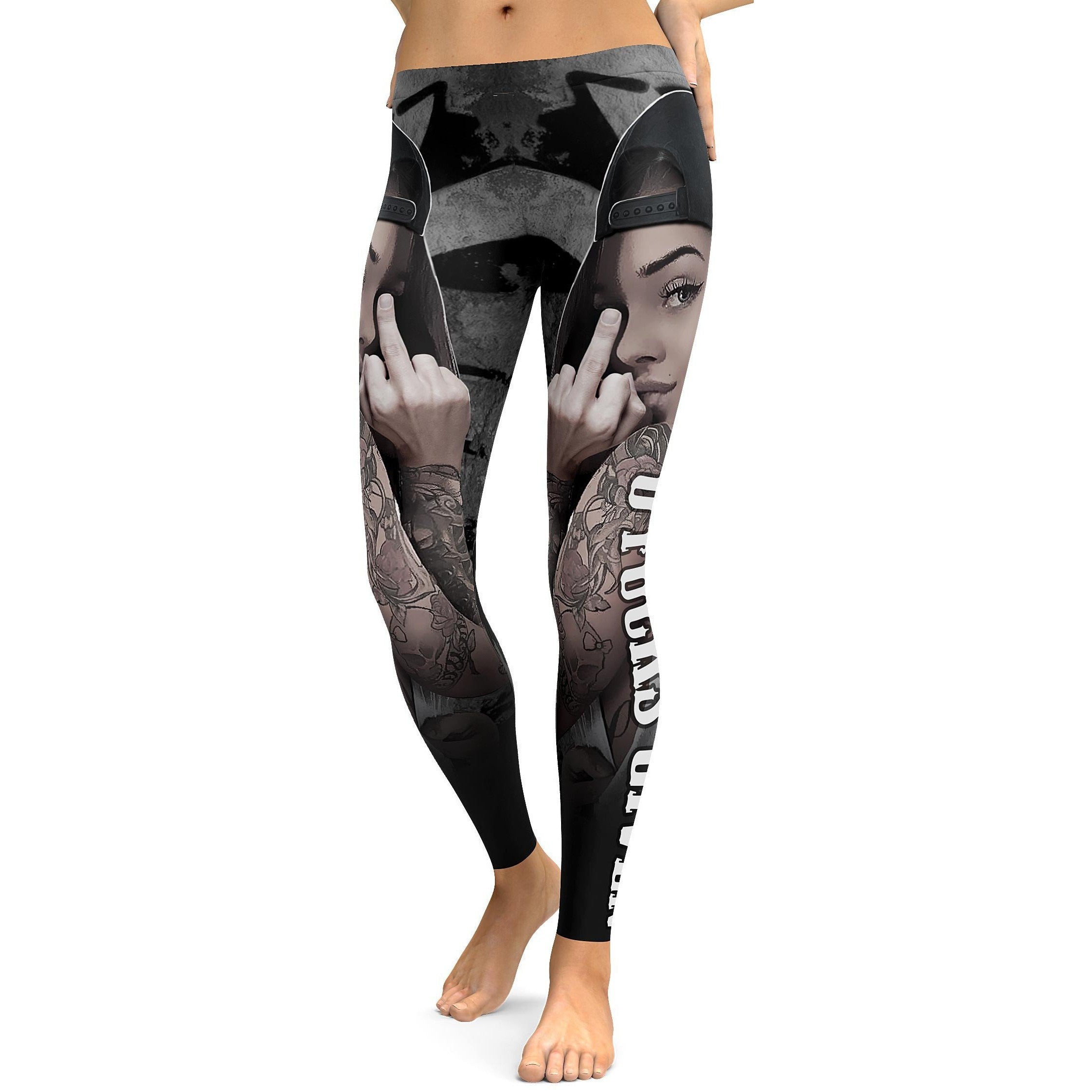 Zero F@#$s Given - GearBunch Leggings / Yoga Pants