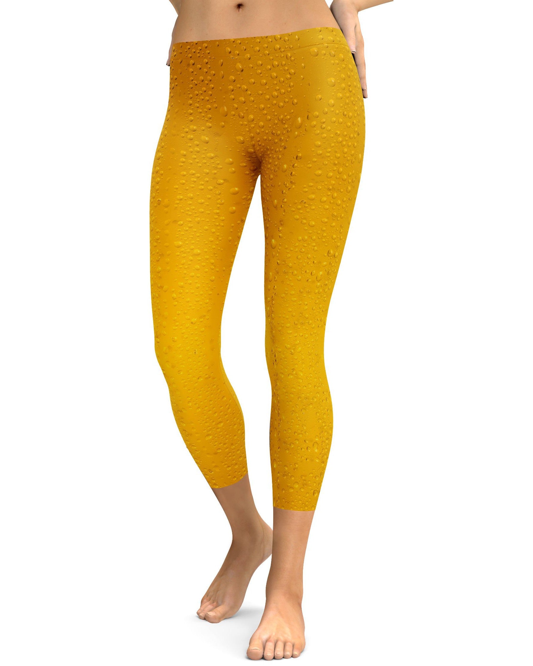 Beer Capris - GearBunch Leggings / Yoga Pants