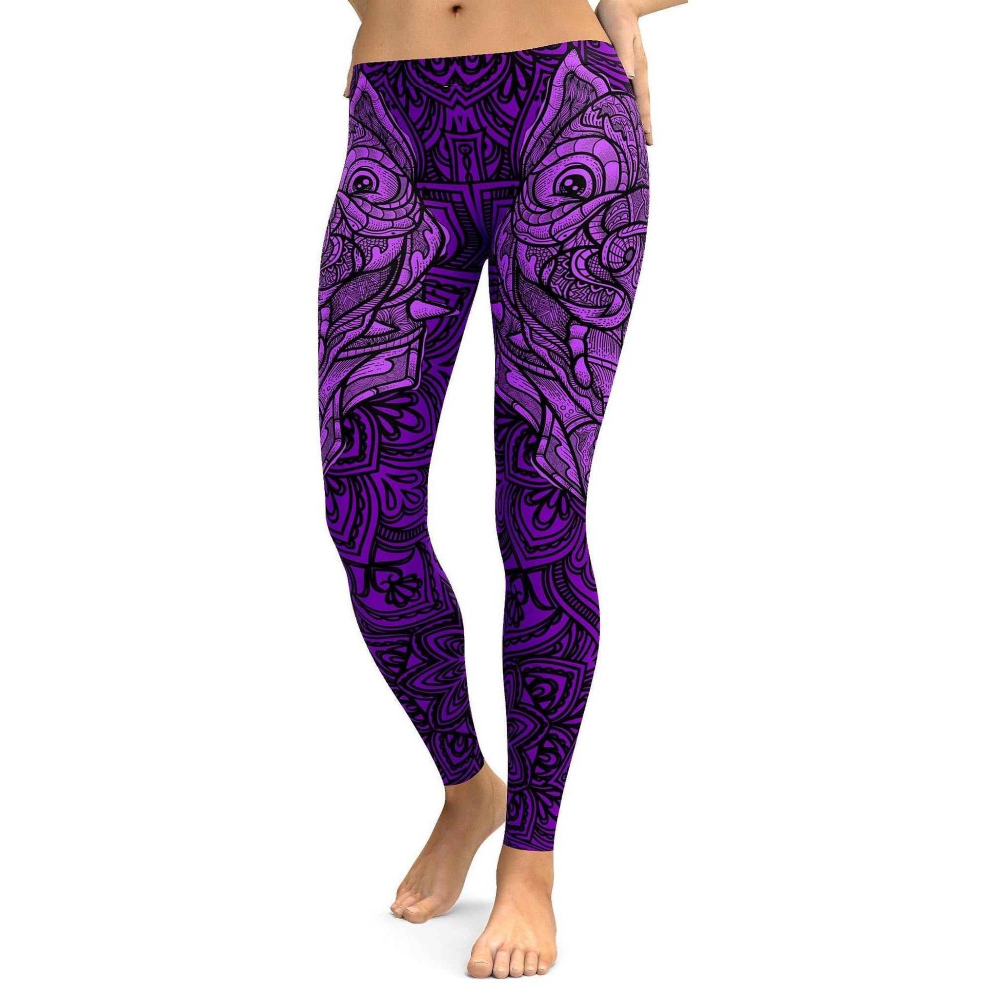 Mandala Pit bull Leggings - GearBunch Leggings