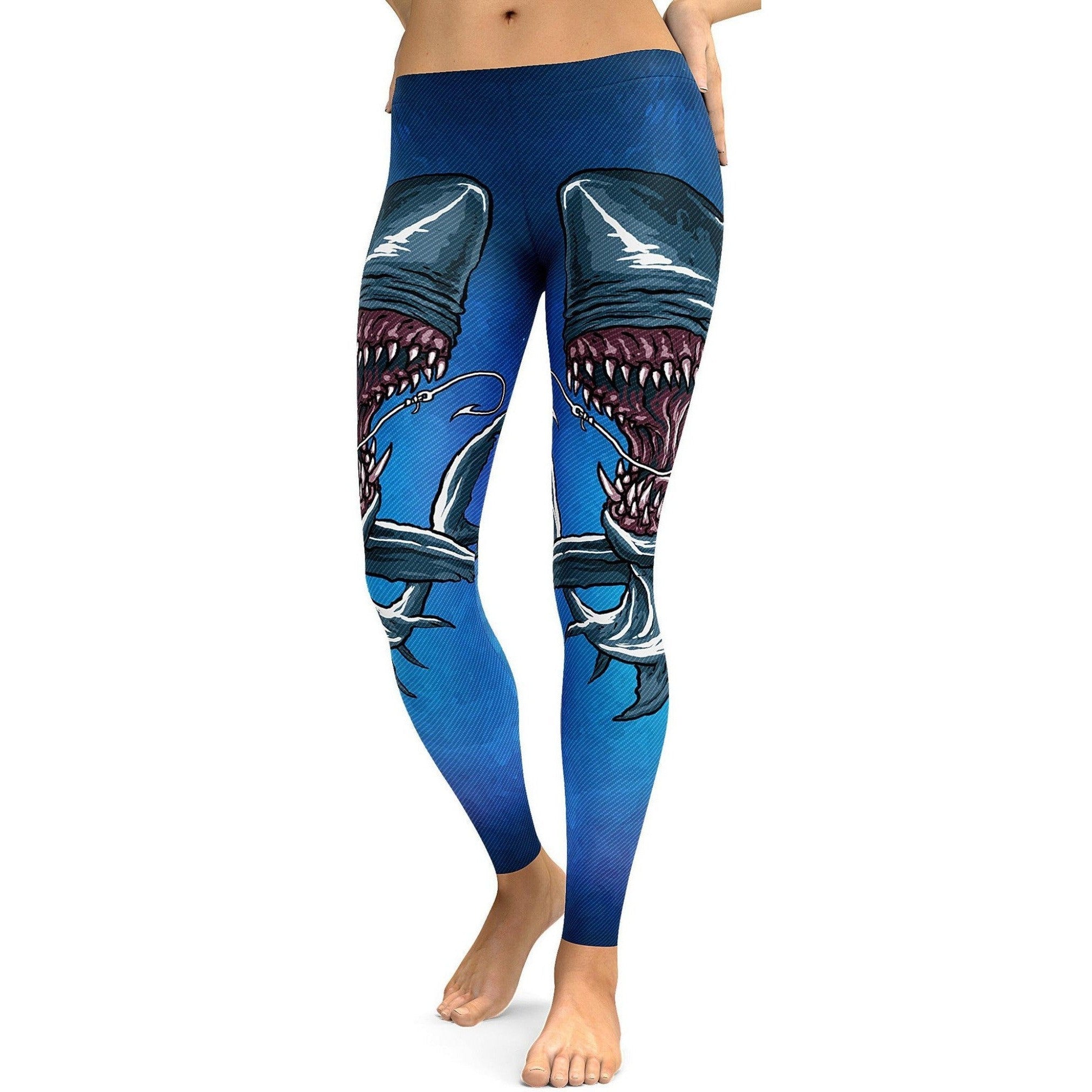 Shark Bite Leggings - GearBunch Leggings
