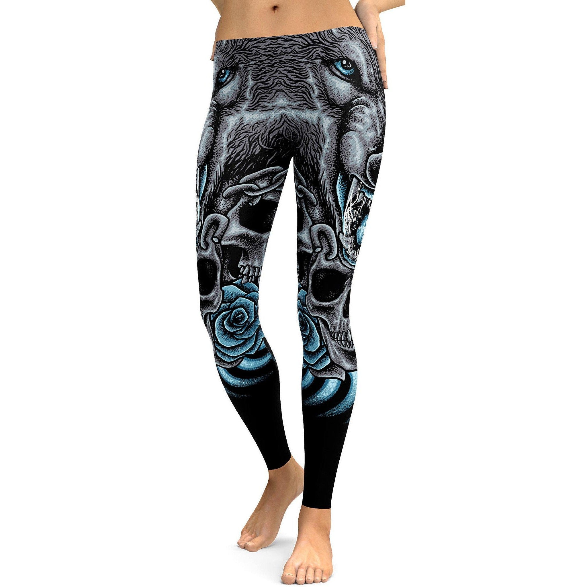 Mad Wolf Leggings - GearBunch Leggings / Yoga Pants