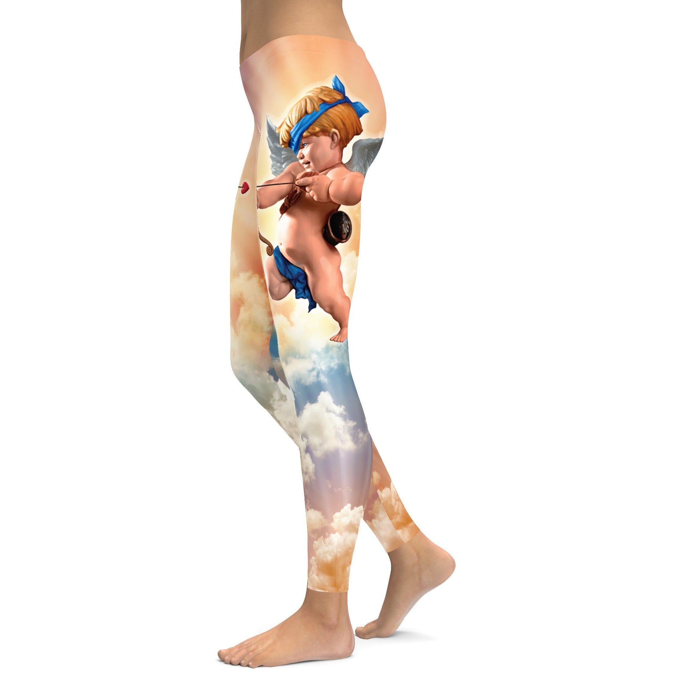 Realistic Cupid Leggings - GearBunch Leggings / Yoga Pants