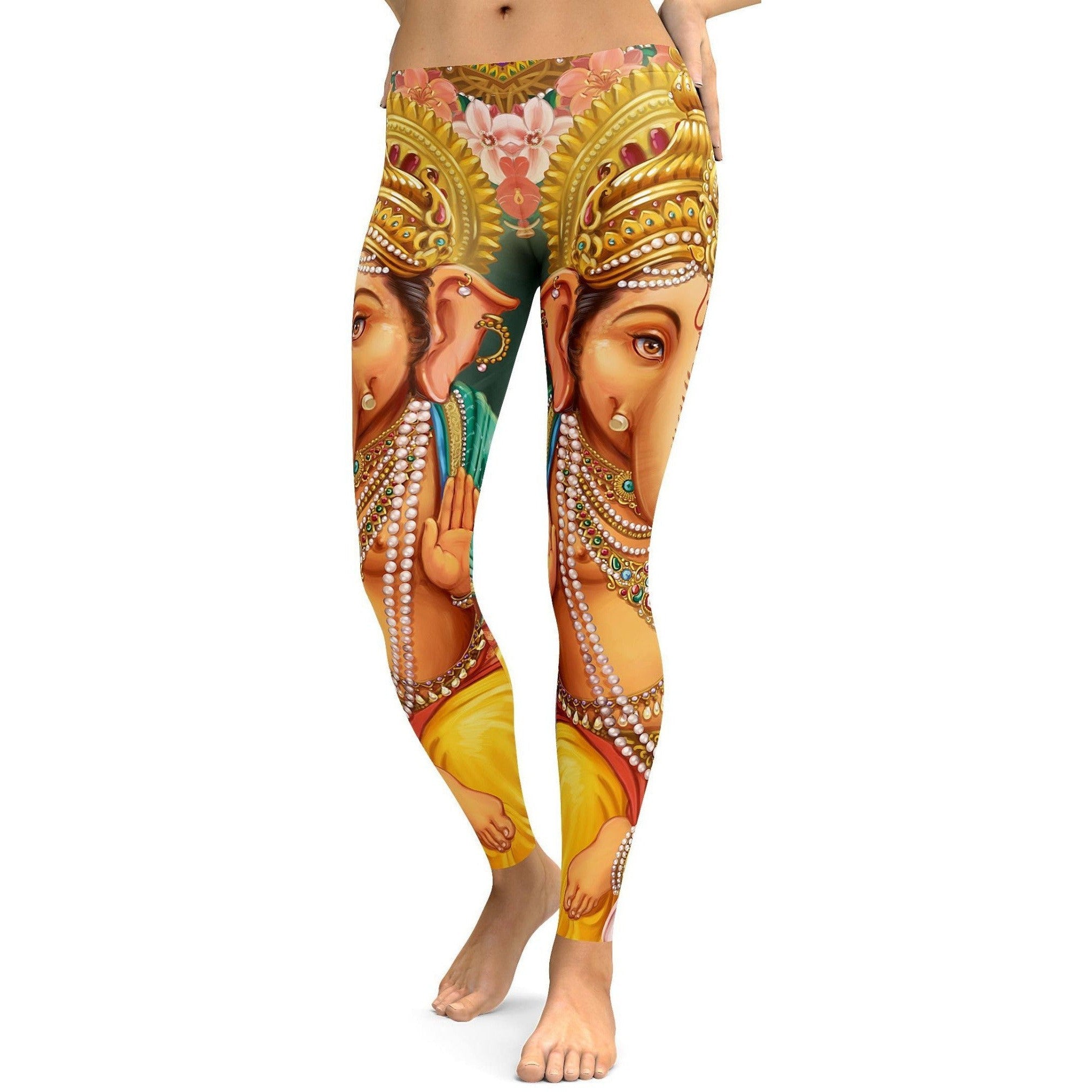 Lord Ganesha Leggings - Gearbunch Leggings