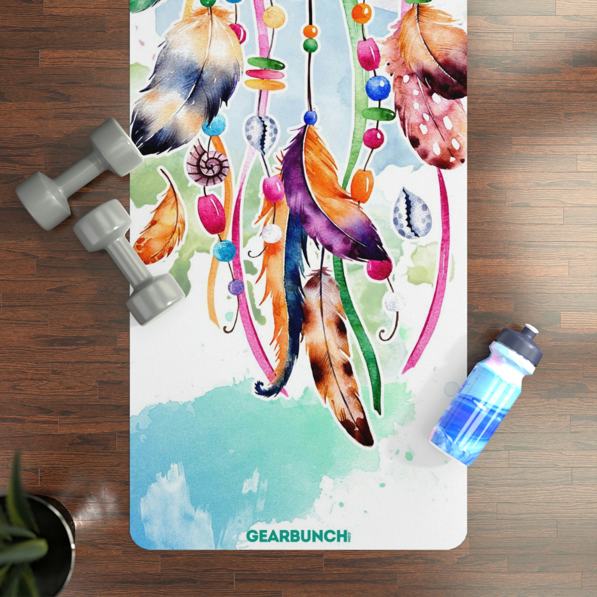 GearBunch Colorful Dream Catcher Yoga Mat