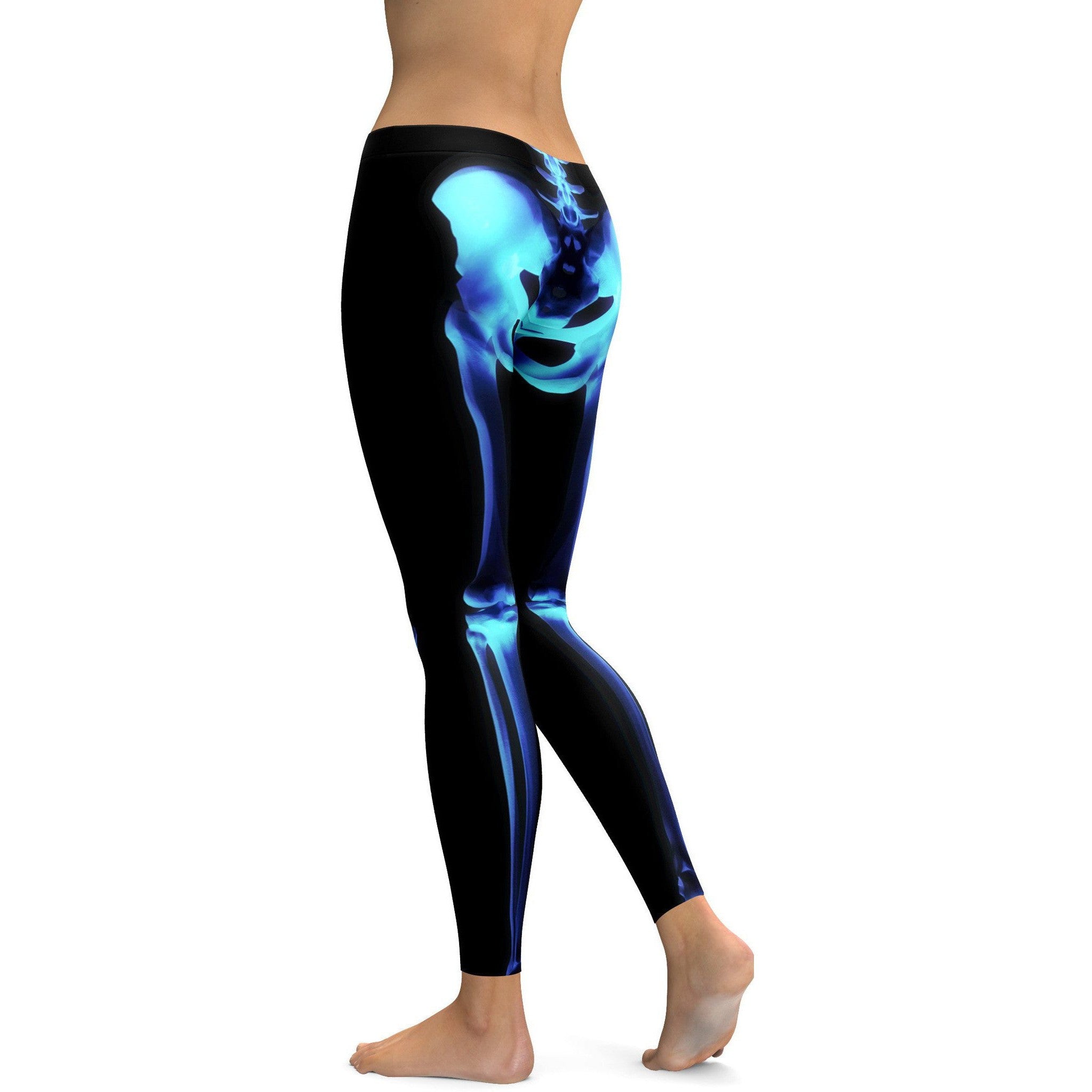 X-ray Skeleton Leggings - GearBunch Leggings / Yoga Pants