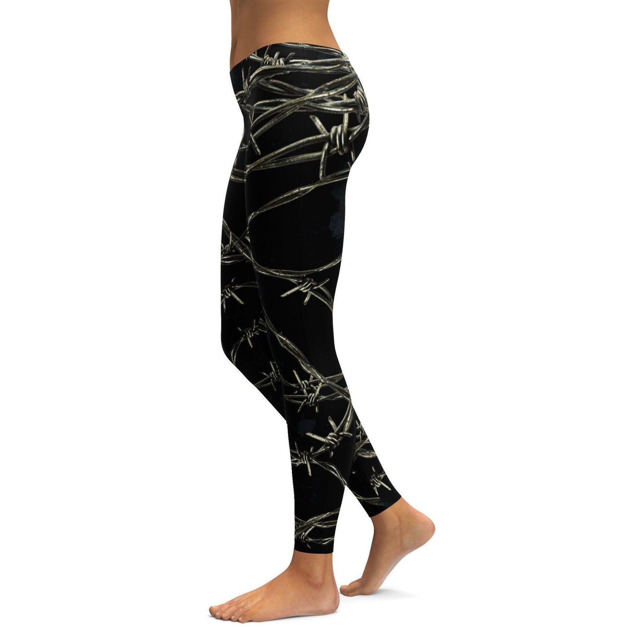 Barb Wire Leggings - GearBunch