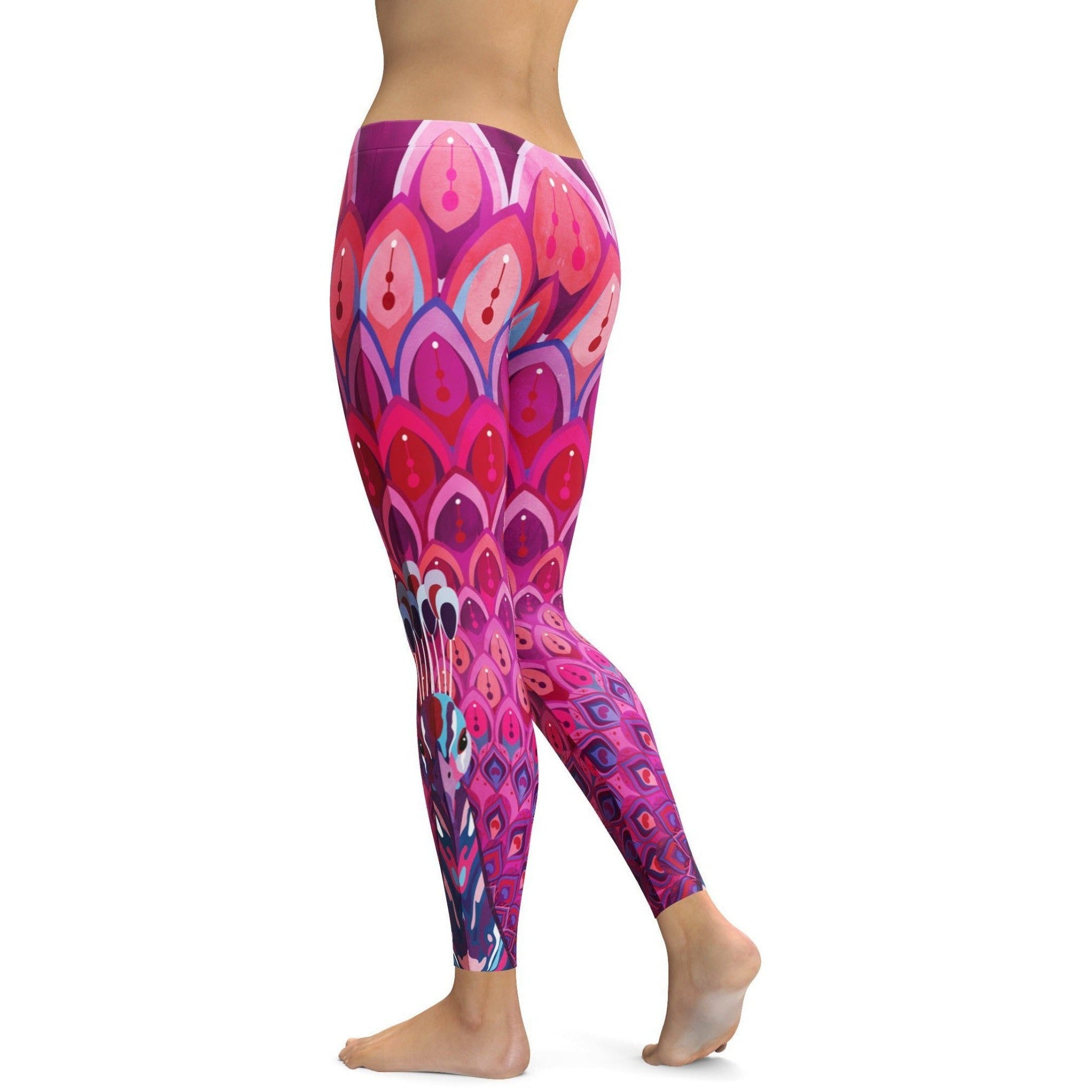 Peacock Leggings | GearBunch