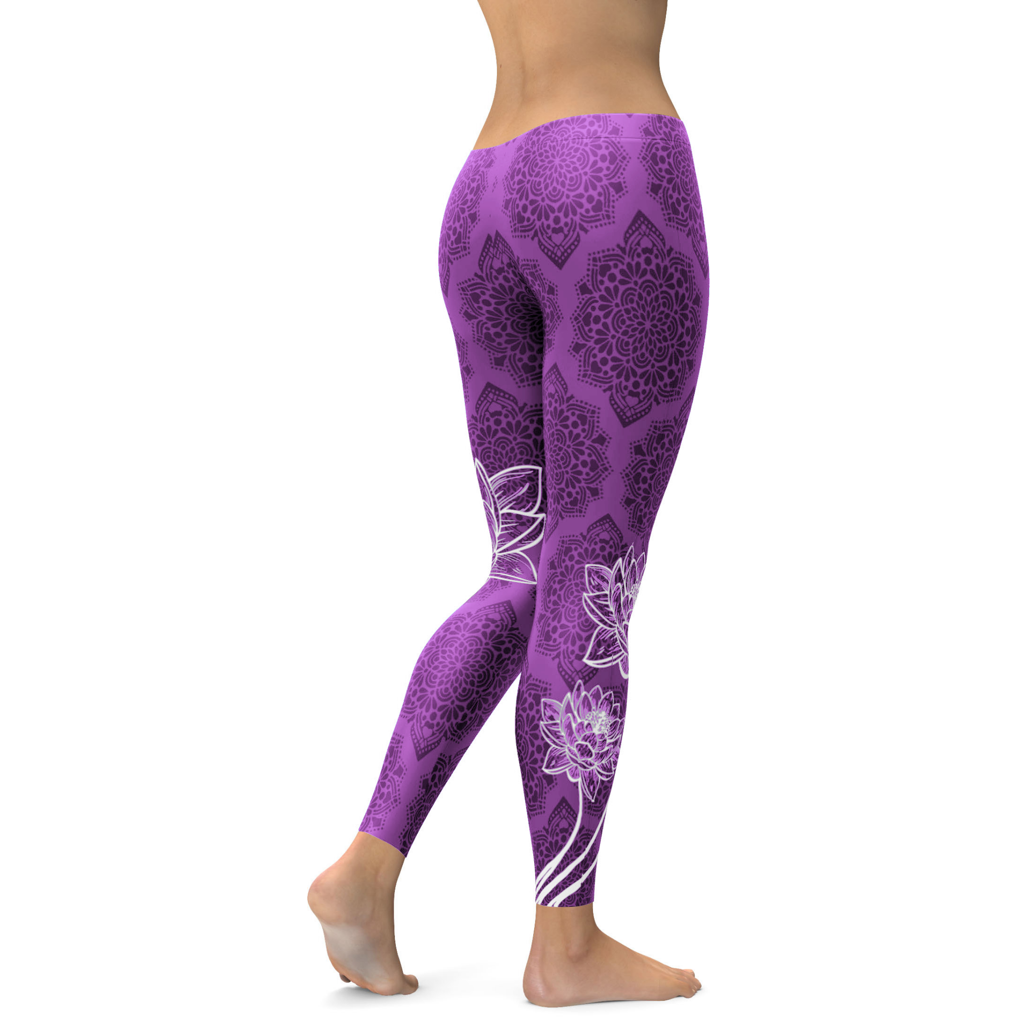 Gearbunch | Lavender Lotus Leggings