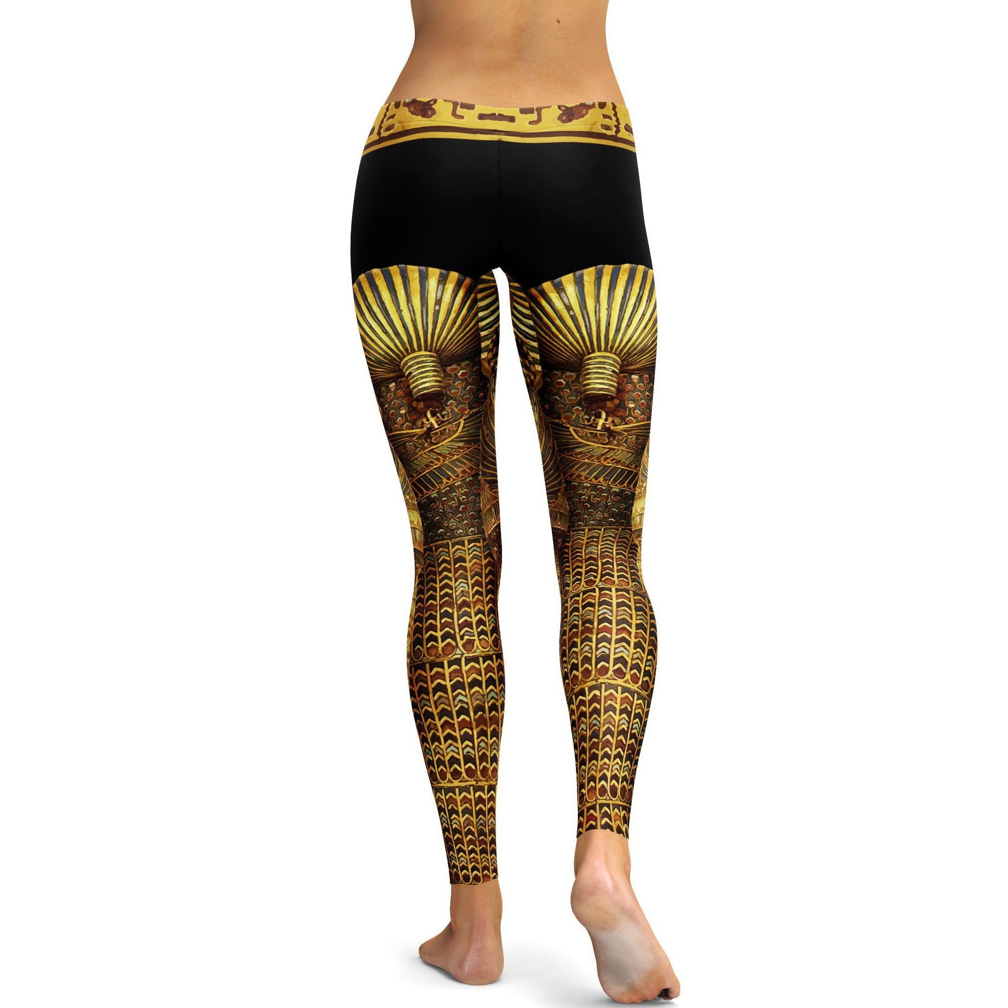 King Tut inspired Leggings - GearBunch Leggings / Yoga Pants