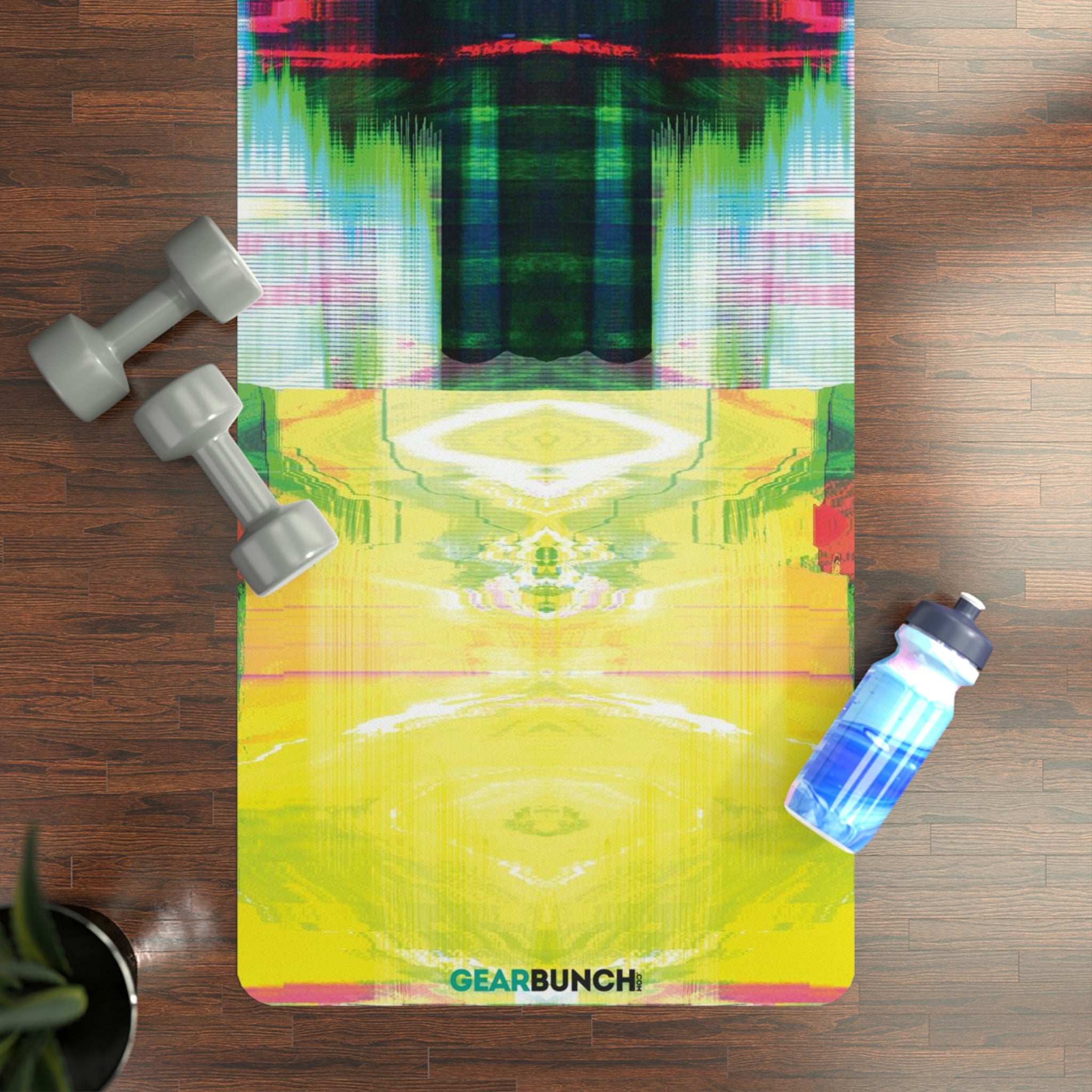 GearBunch Bright Neon Rave v2 Yoga Mat