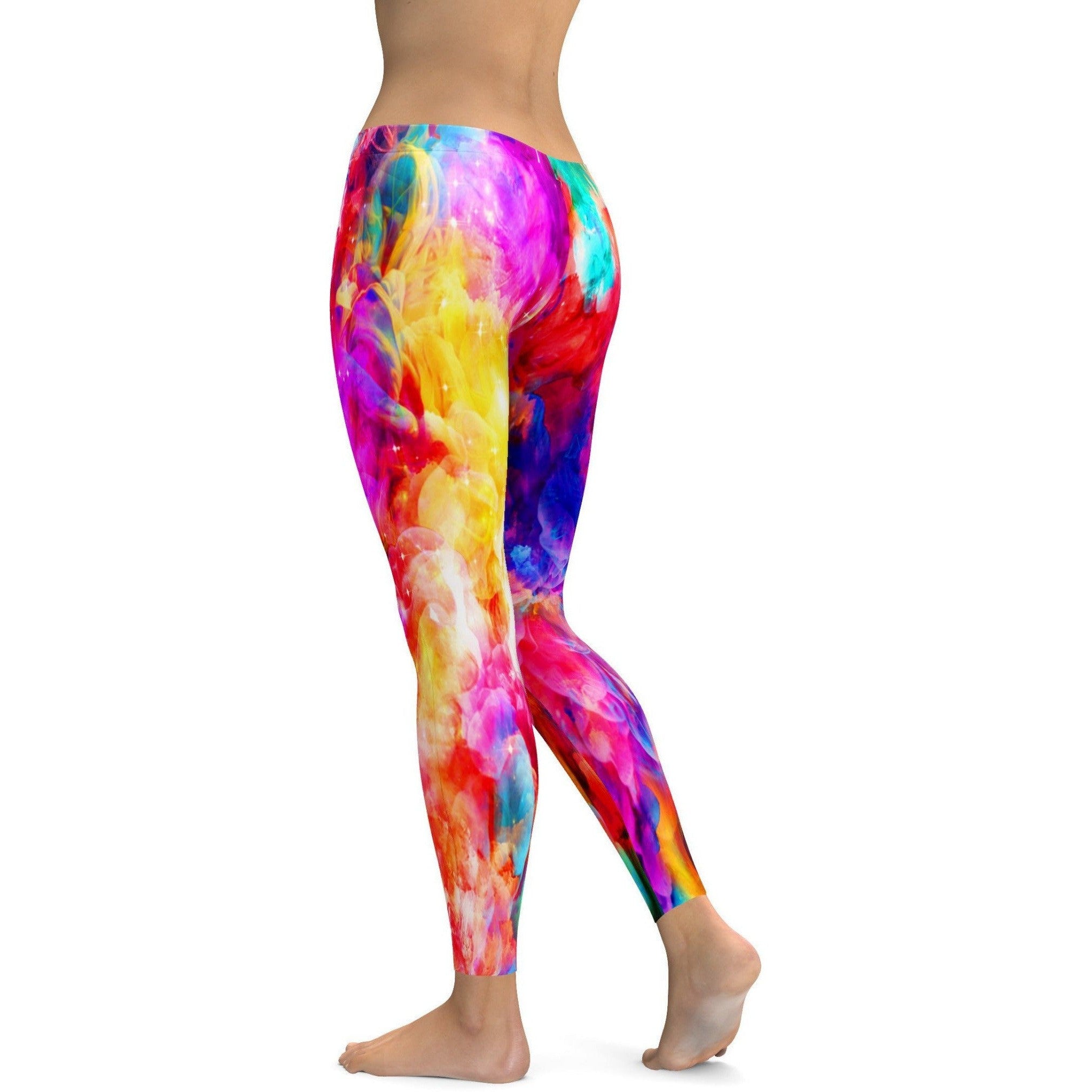 Color Splash Explosion Leggings | GearBunch