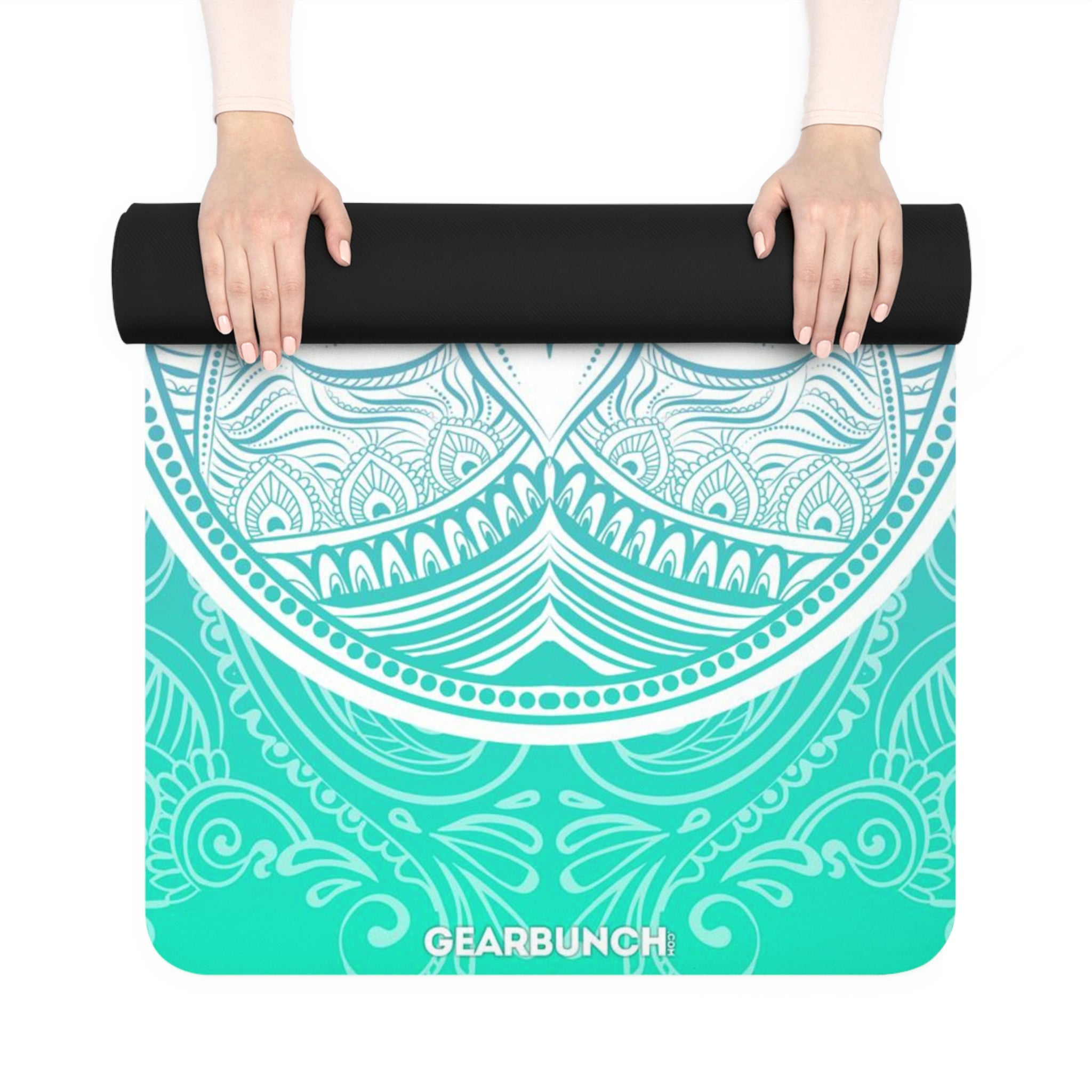 GearBunch Bright Hamsa Yoga Mat